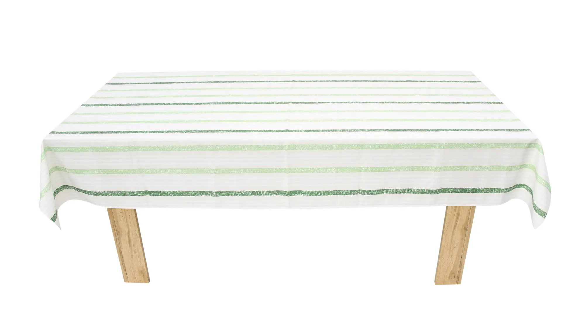 Tafeldecke "Green Stripes"  im Frank Flechtwaren Online Shop für Tafeldecken kaufen