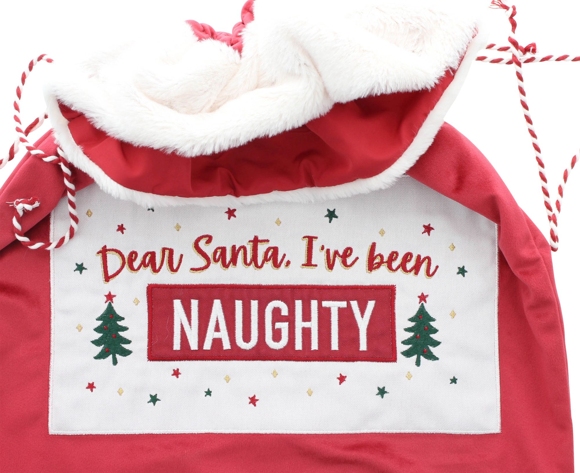 Geschenkesack "Santa"  im Frank Flechtwaren Online Shop für Geschenktaschen &amp; -säckchen kaufen
