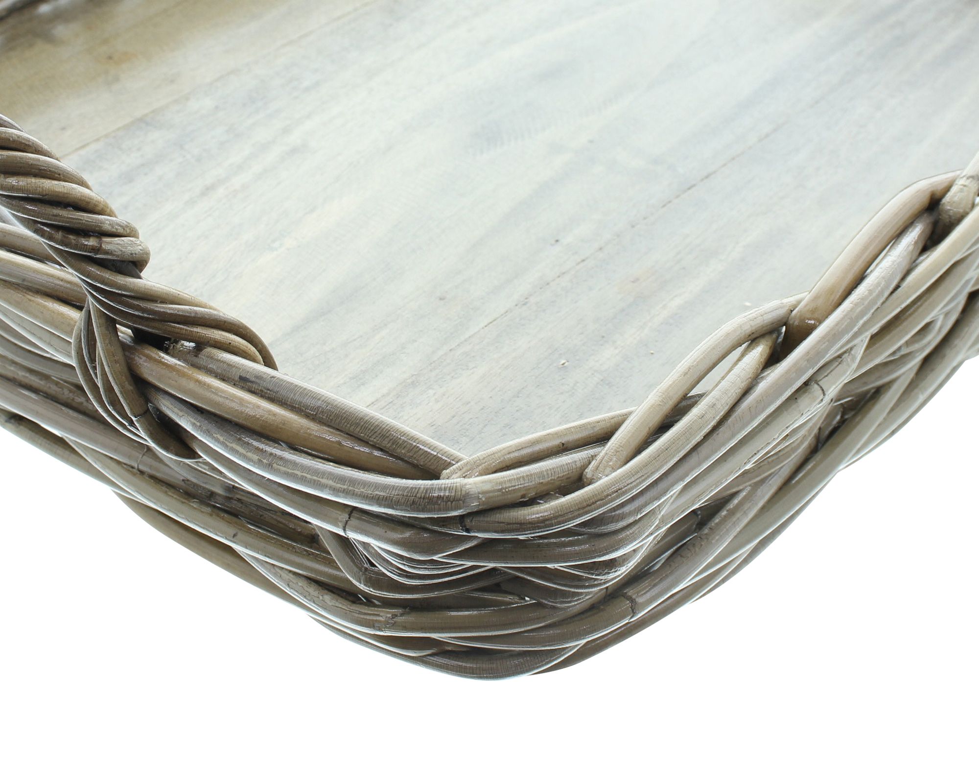 Tablett "Koboo Grey"  im Frank Flechtwaren Online Shop für Küche kaufen