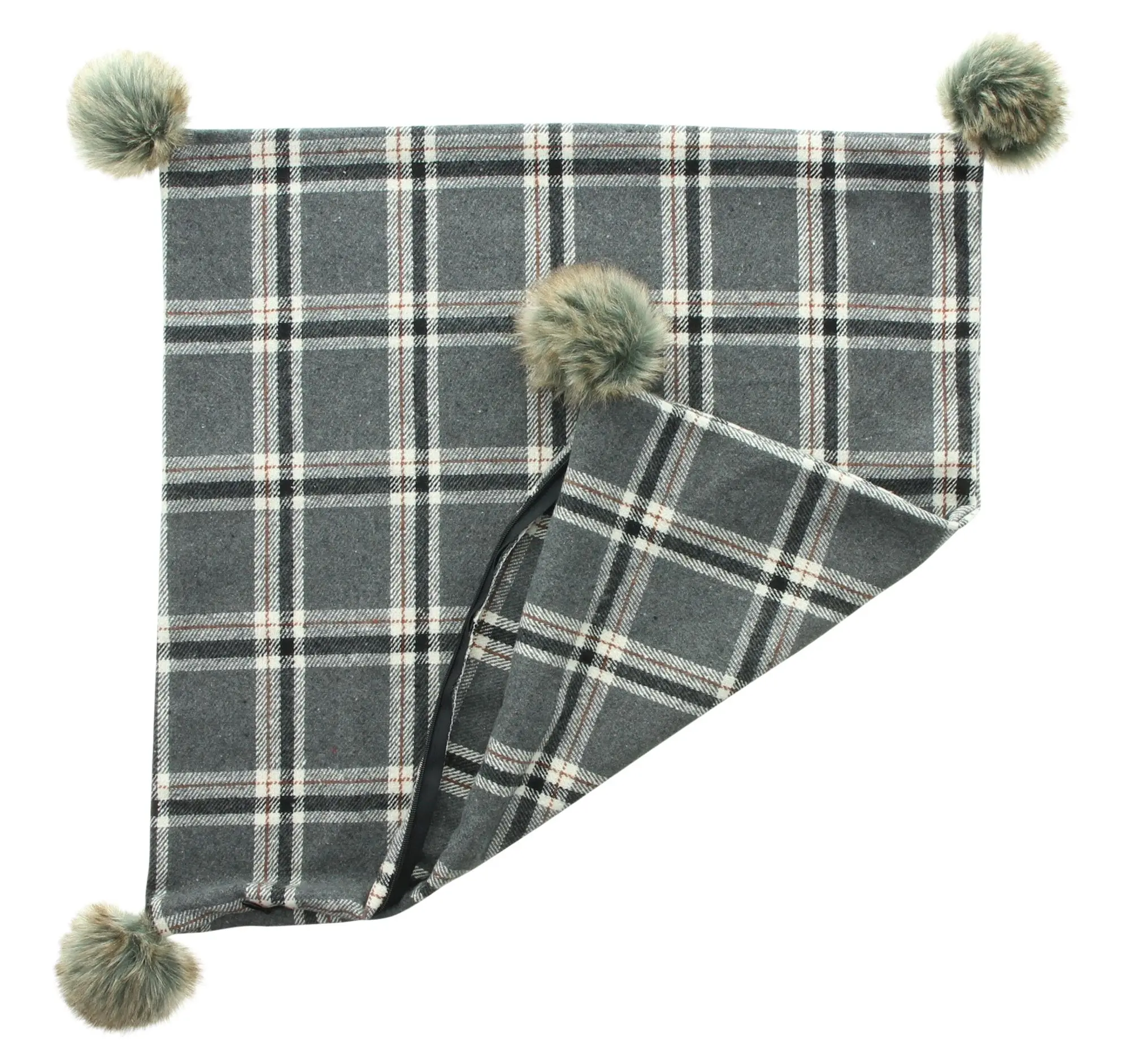 Kissenhülle "Greyish"  im Frank Flechtwaren Online Shop für Kissen &amp; Kissenhüllen kaufen