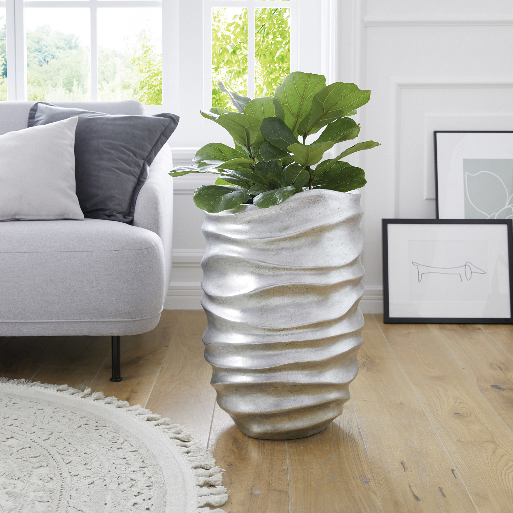 Übertopf "Waves"  im Frank Flechtwaren Online Shop kaufen