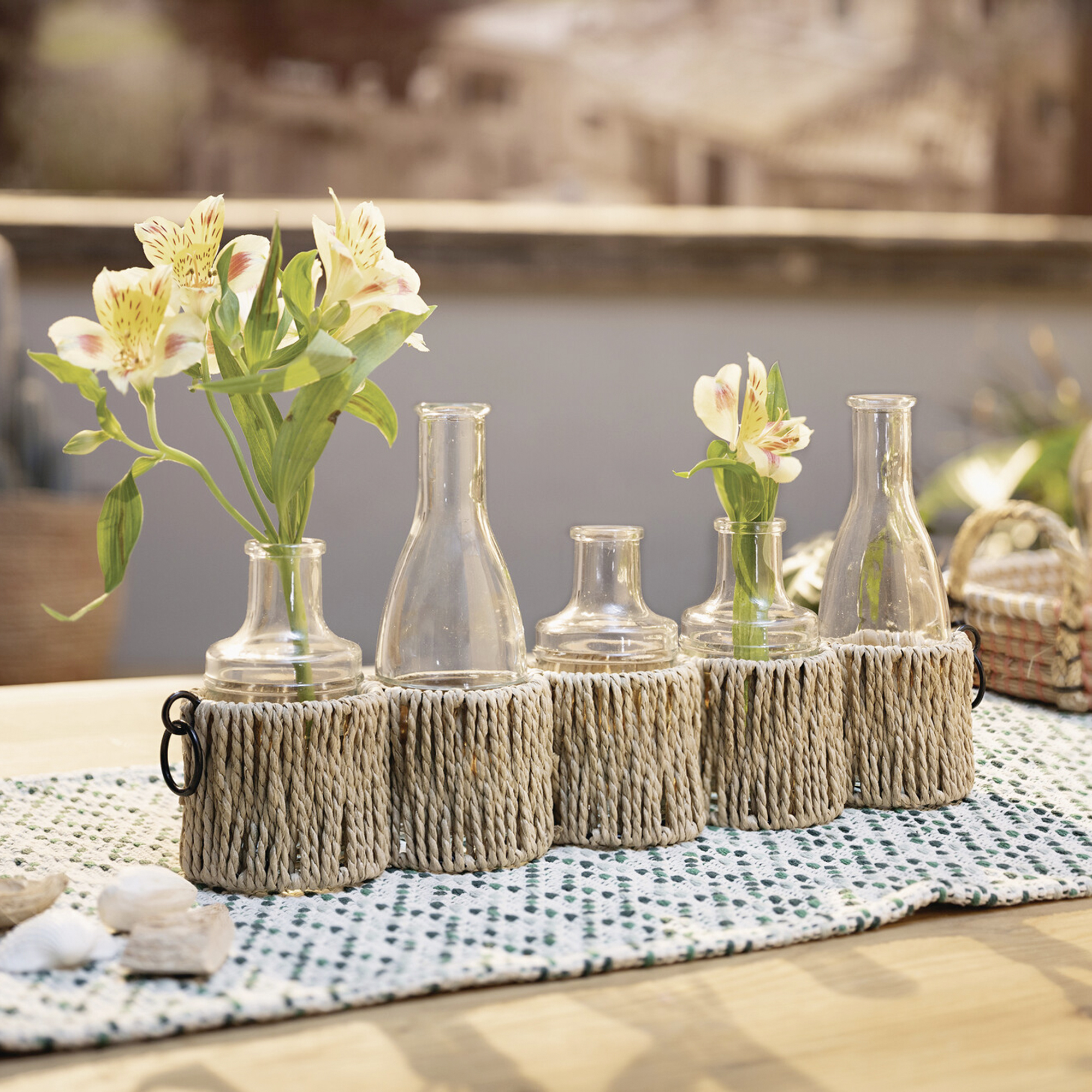 Vasenset "Bottles"  im Frank Flechtwaren Online Shop kaufen