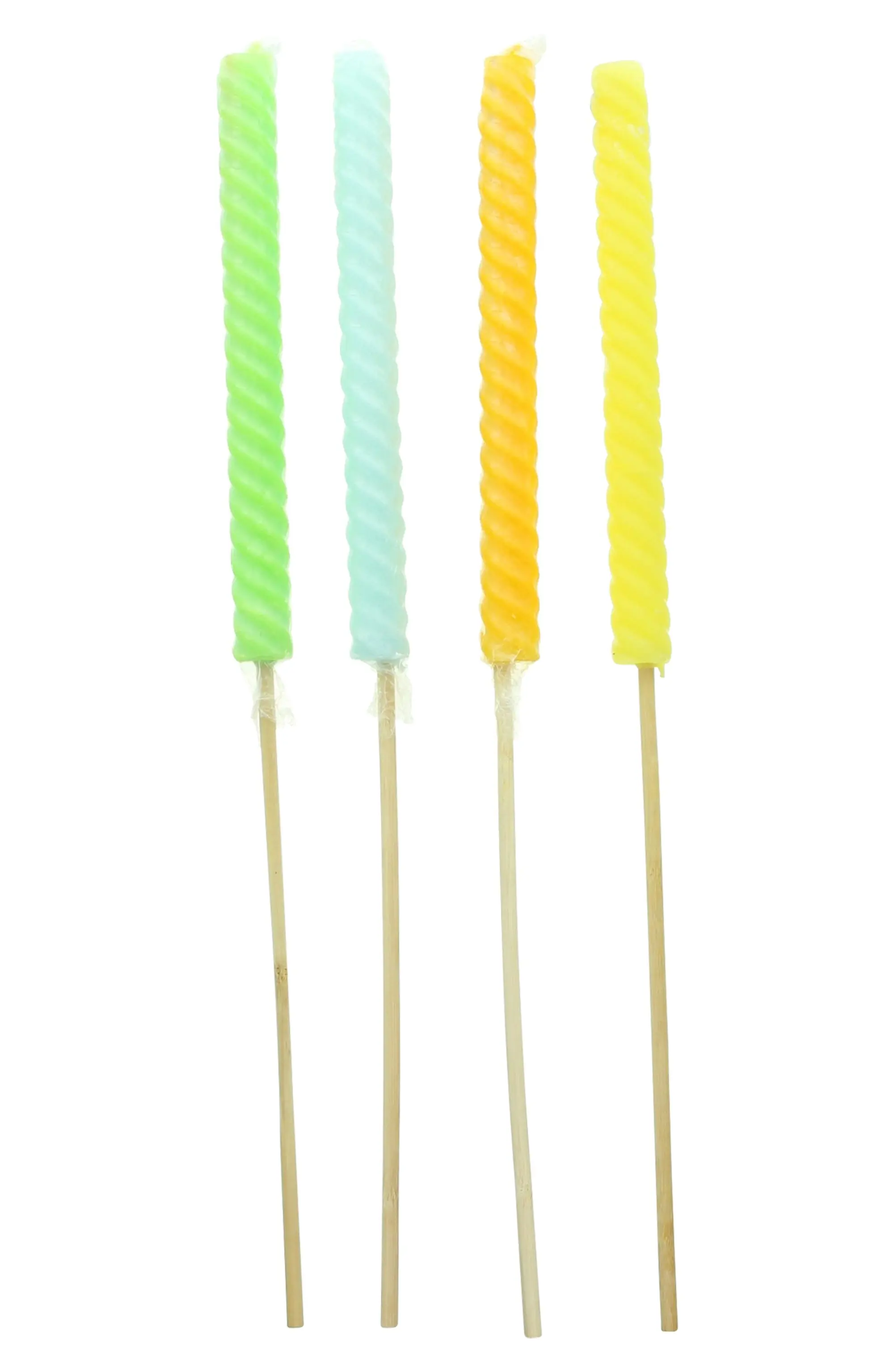 Kerze "Fackel", 4er Set  im Frank Flechtwaren Online Shop für Ostern kaufen