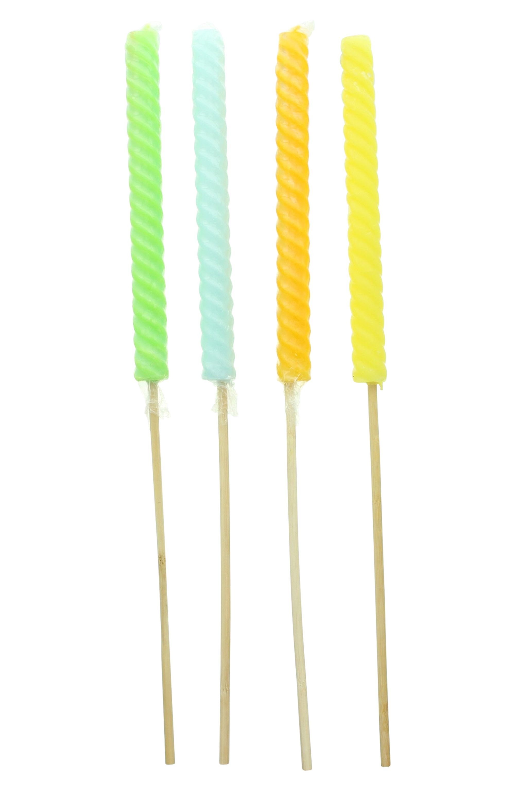 Kerze "Fackel", 4er Set  im Frank Flechtwaren Online Shop für Ostern kaufen