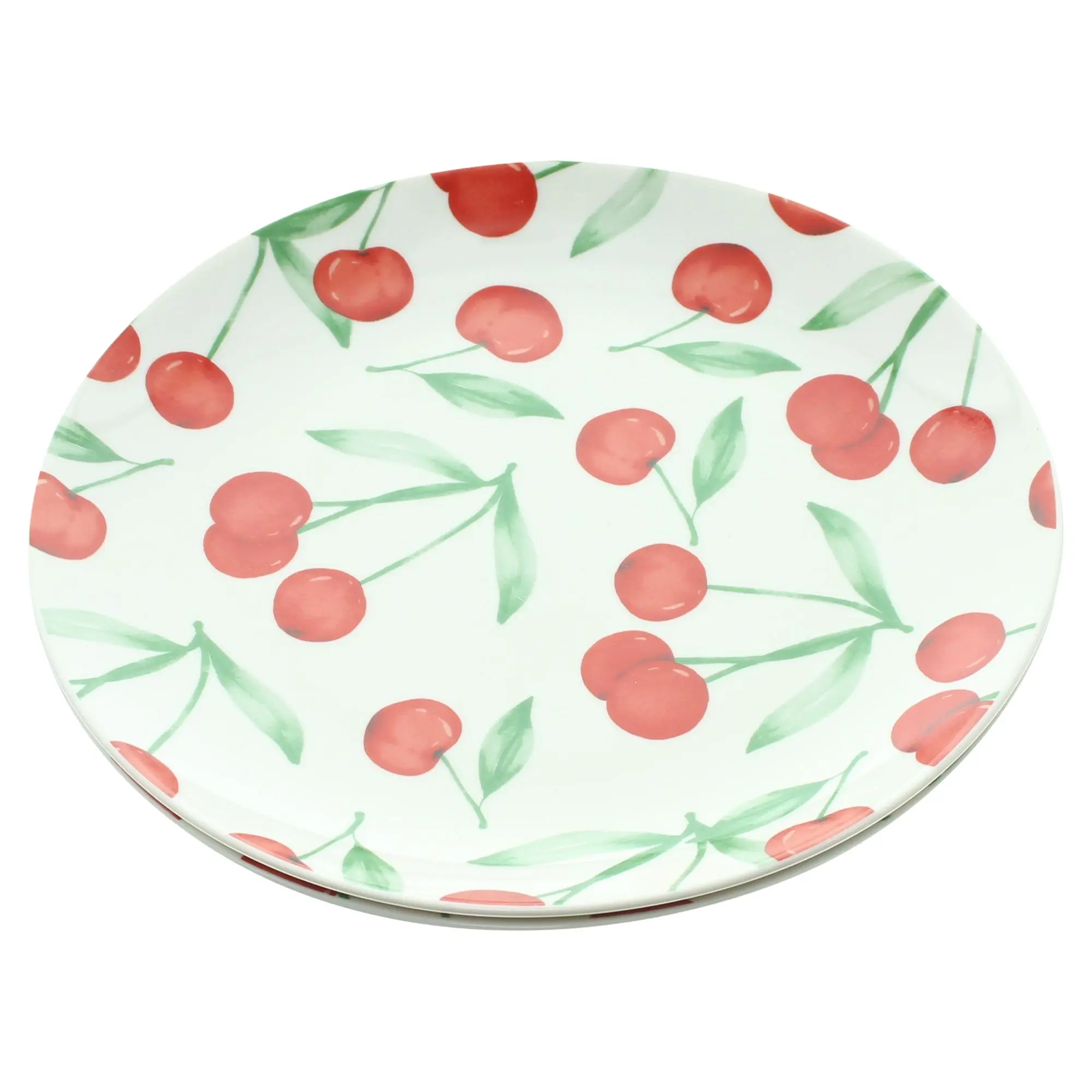 Kuchenteller "Kirschgenuss", 2er Set  im Frank Flechtwaren Online Shop für Freche Früchtchen kaufen