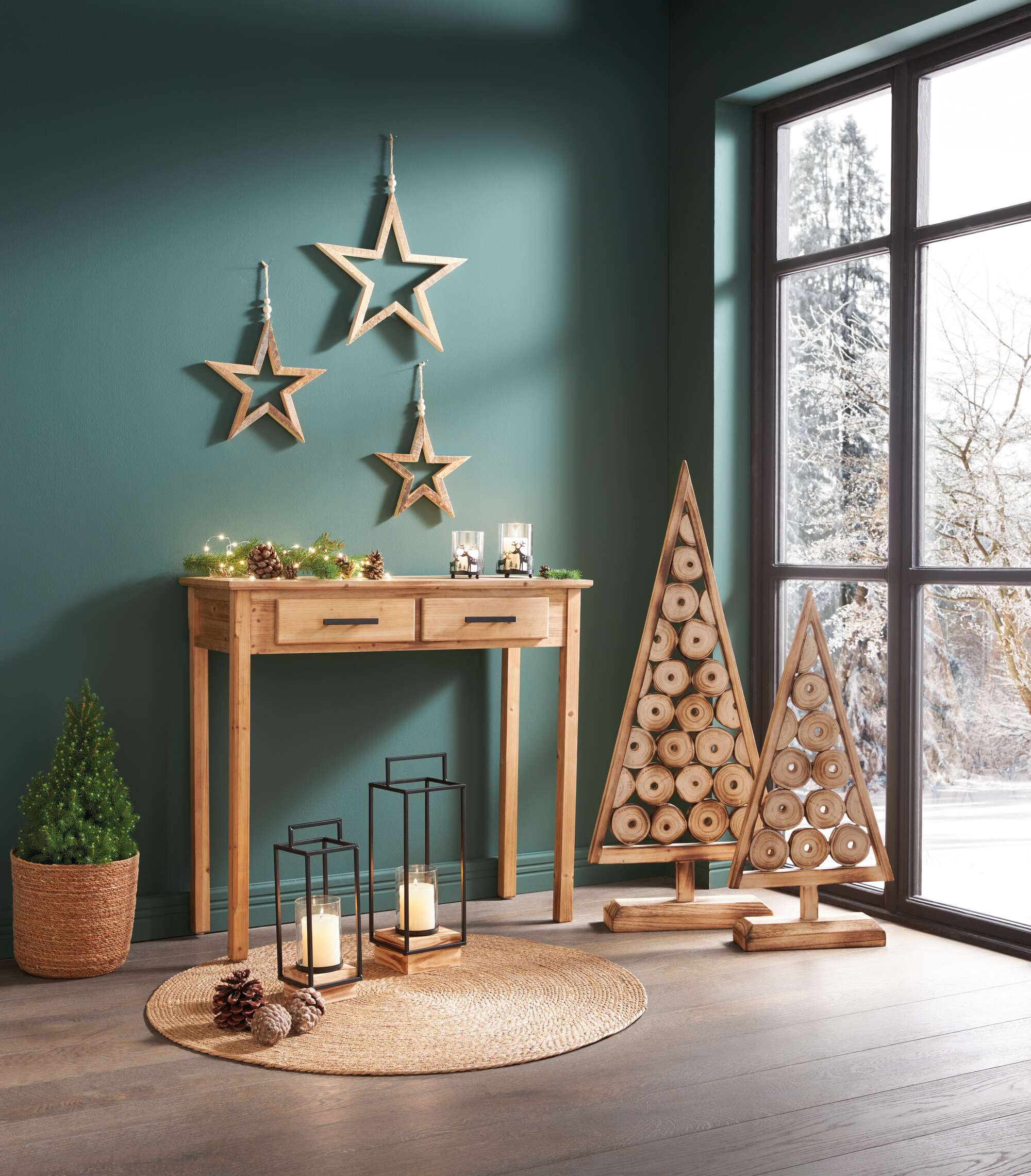 Holzdeko "Tannenbaum", 2er Set im Frank Flechtwaren Online Shop für Weihnachten kaufen Holzdeko "Tannenbaum", 2er Set im Frank Flechtwaren Online Shop für Weihnachten kaufen