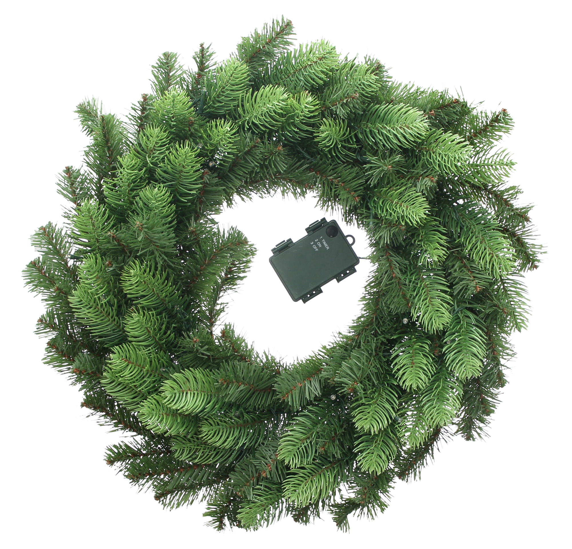 LED-Kranz "Tannenzweige"  im Frank Flechtwaren Online Shop für Weihnachtliche Kränze kaufen