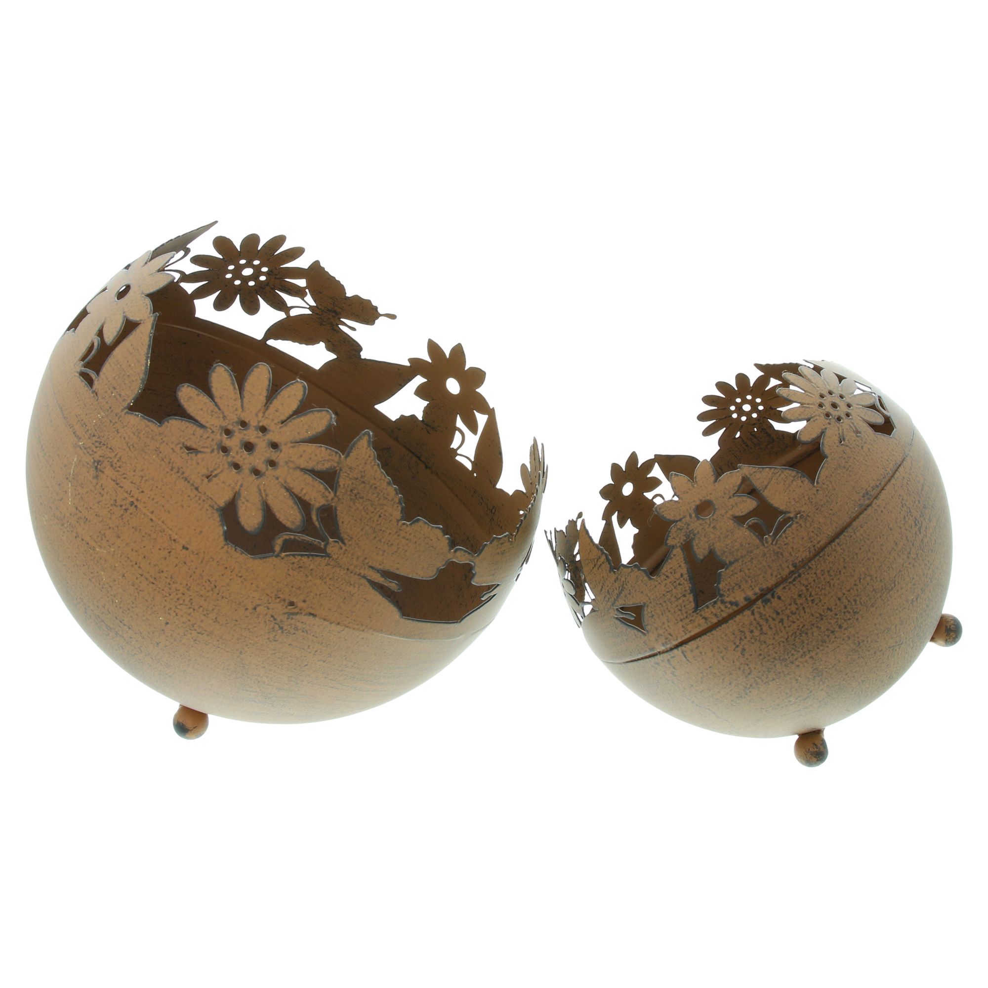 Windlicht "Wiese", 2er Set  im Frank Flechtwaren Online Shop für Ostern kaufen