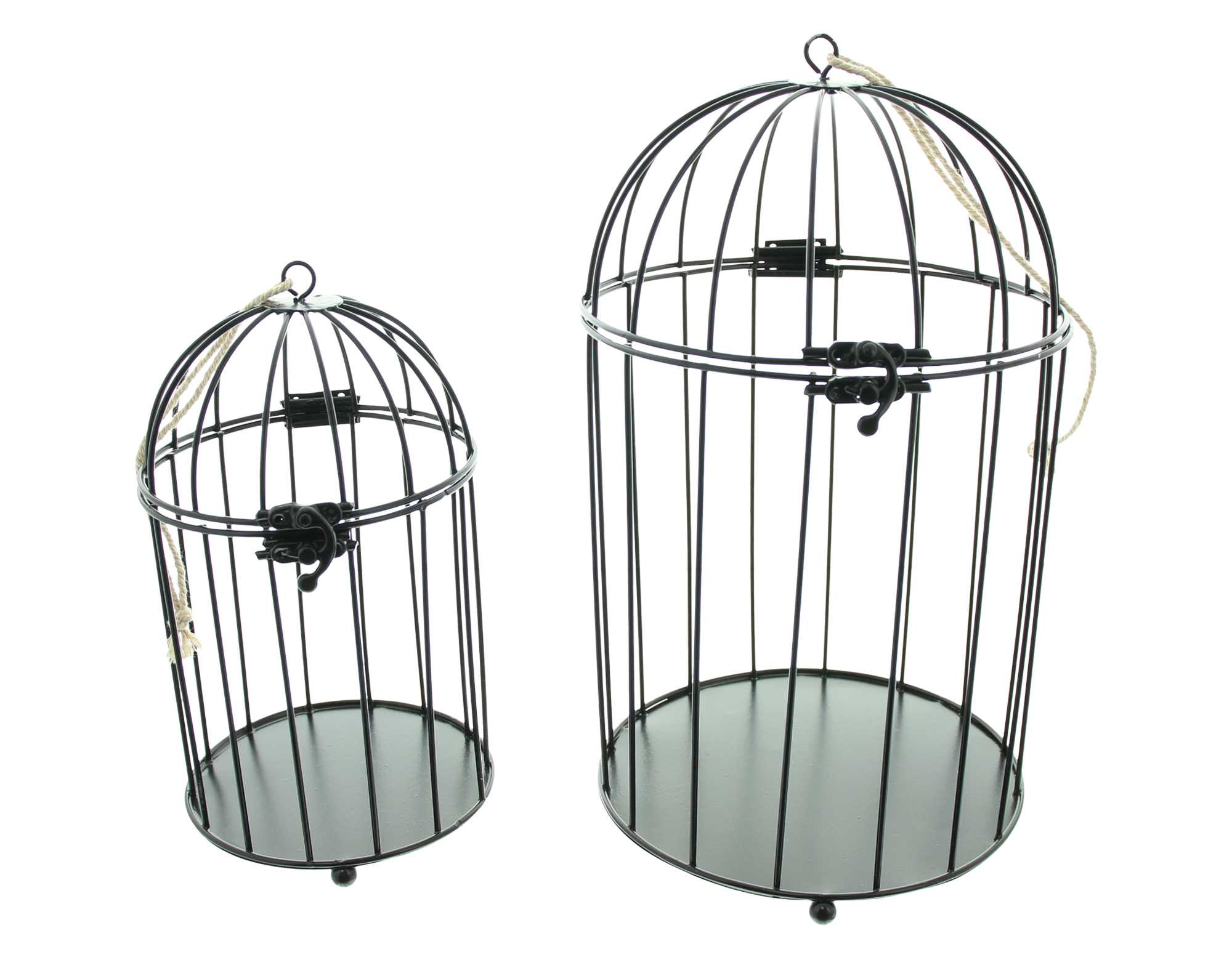 Dekokäfig "Gabbia", 2er Set im Frank Flechtwaren Online Shop für Dekohänger kaufen Dekokäfig "Gabbia", 2er Set im Frank Flechtwaren Online Shop für Dekohänger kaufen
