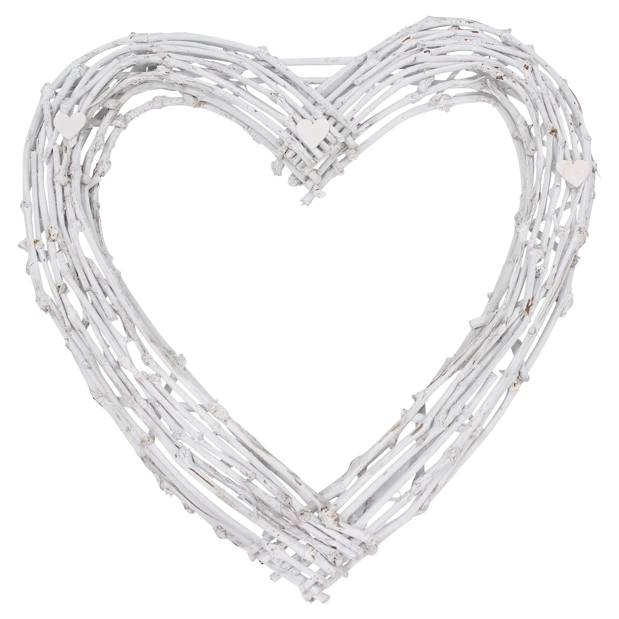 Maxiherz "Romance"  im Frank Flechtwaren Online Shop für Herzflattern kaufen