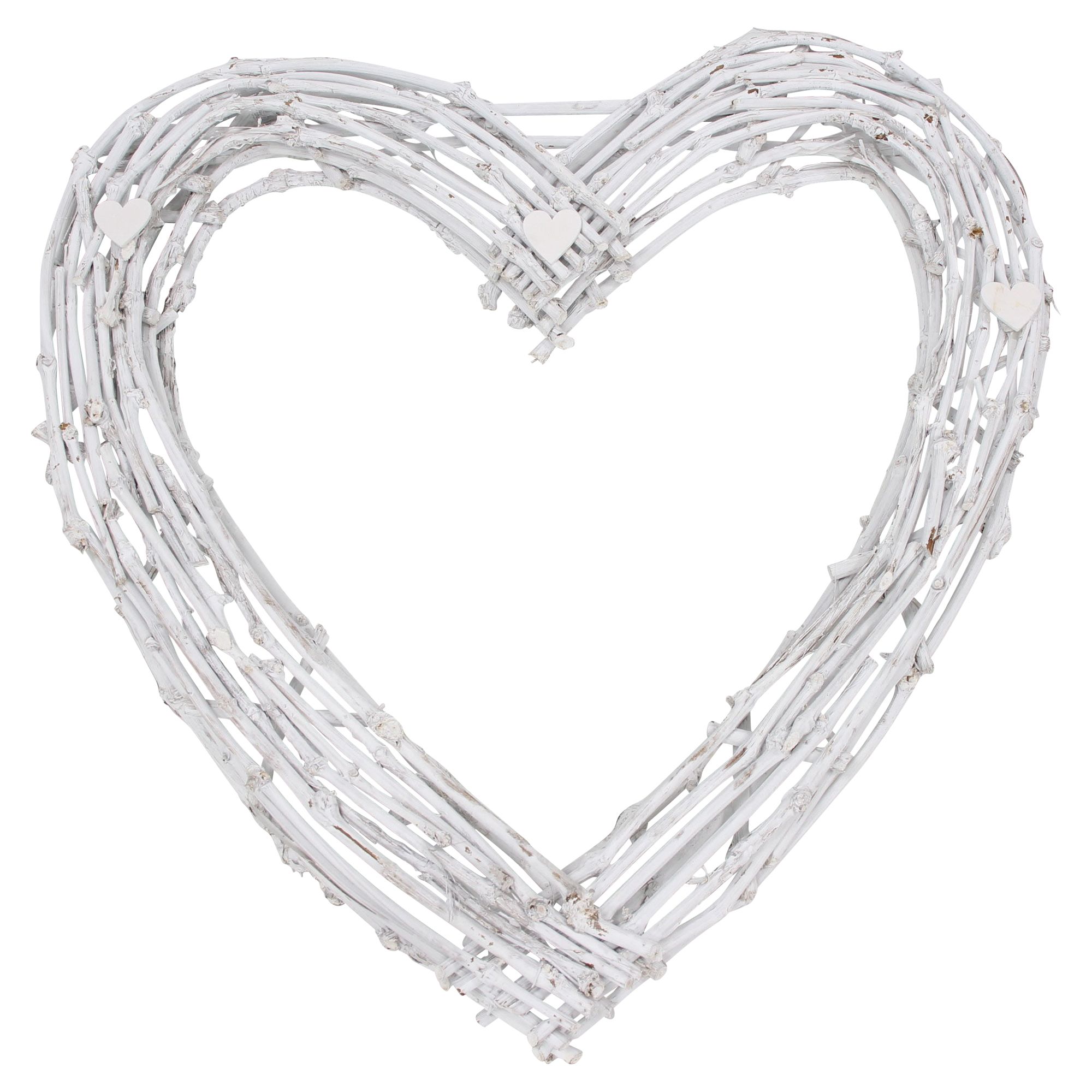 Maxiherz "Romance"  im Frank Flechtwaren Online Shop für Kränze kaufen
