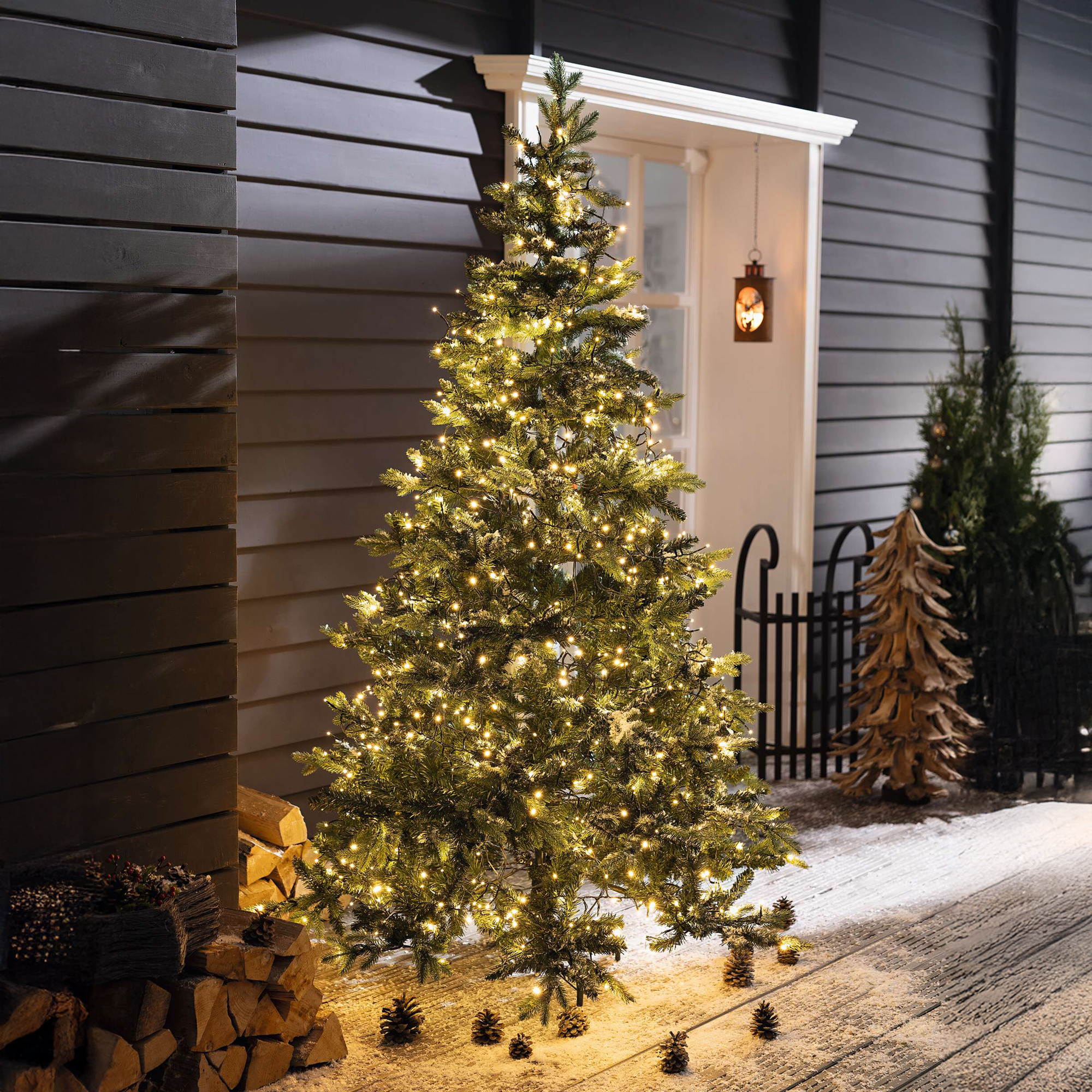 LED-Lichterkette "3D"  im Frank Flechtwaren Online Shop für Titelserie Weihnachten kaufen