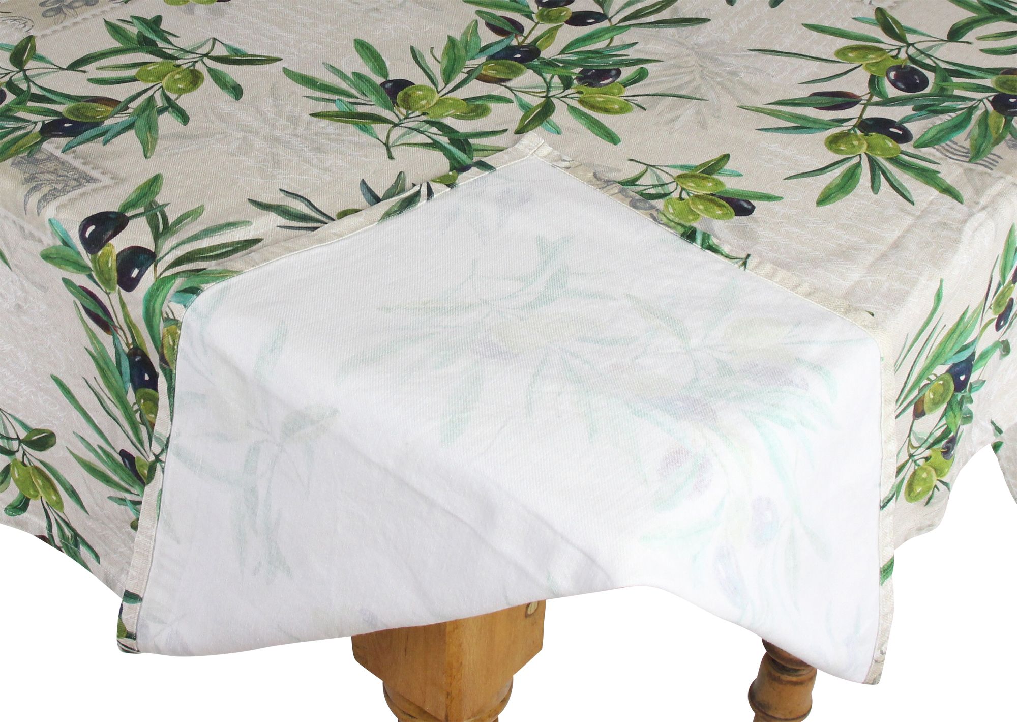 Tafeldecke "Olivenzweige" im Frank Flechtwaren Online Shop für Tafeldecken kaufen Tafeldecke "Olivenzweige" im Frank Flechtwaren Online Shop für Tafeldecken kaufen