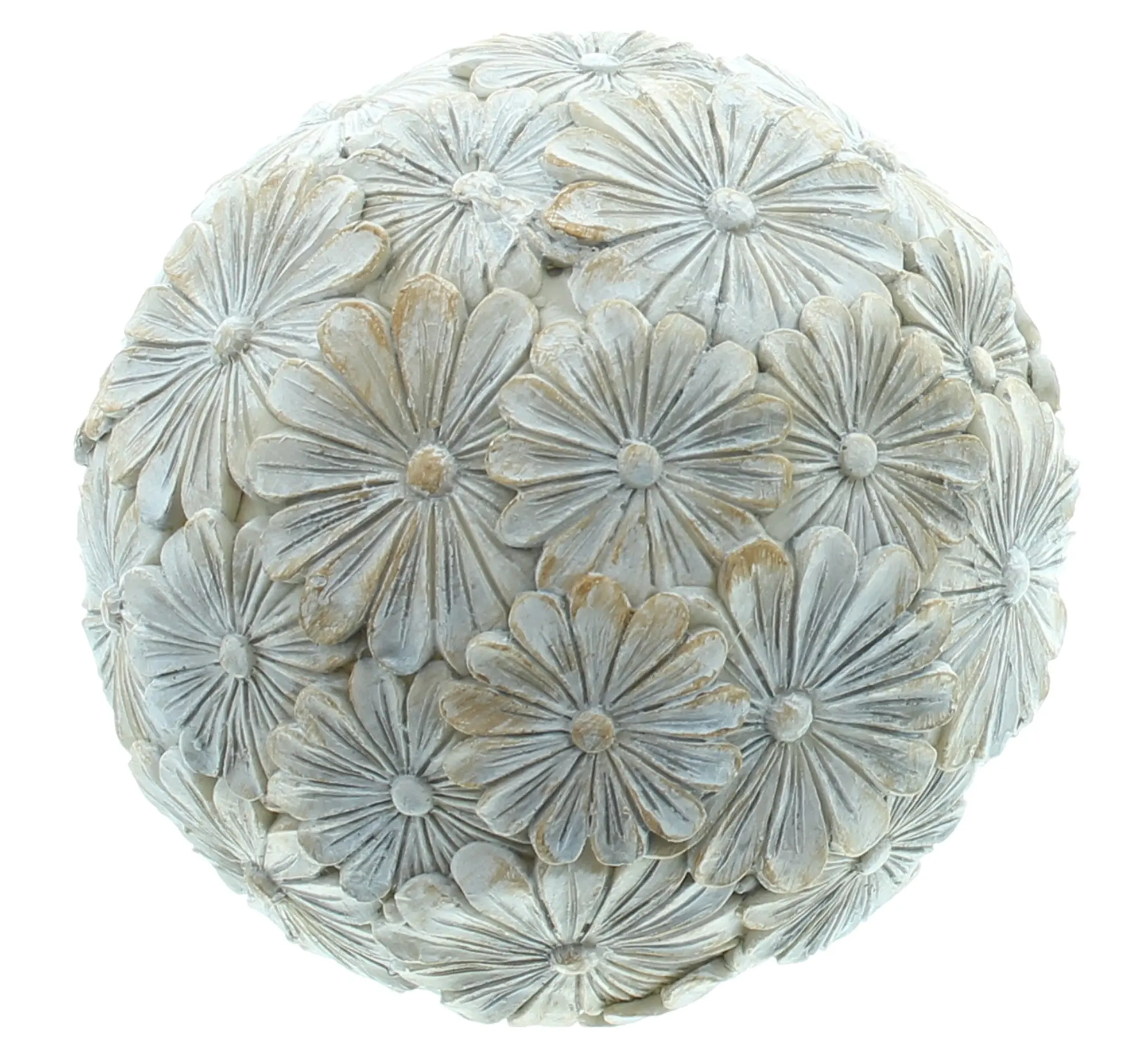 Kugel "Blumen", 2er Set im Frank Flechtwaren Online Shop für Dekokugeln kaufen Kugel "Blumen", 2er Set im Frank Flechtwaren Online Shop für Dekokugeln kaufen