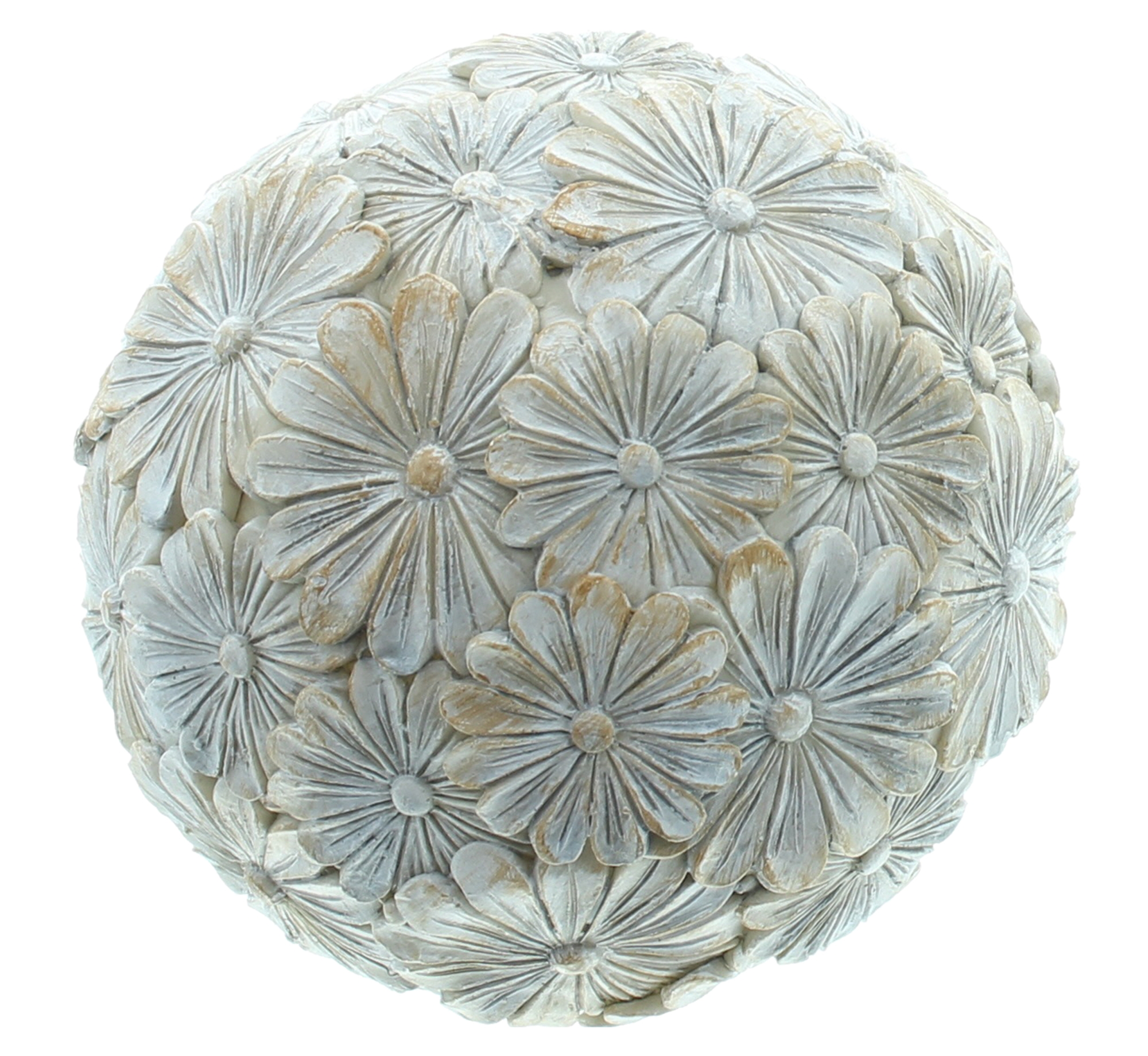 Kugel "Blumen", 2er Set im Frank Flechtwaren Online Shop für Dekokugeln kaufen Kugel "Blumen", 2er Set im Frank Flechtwaren Online Shop für Dekokugeln kaufen