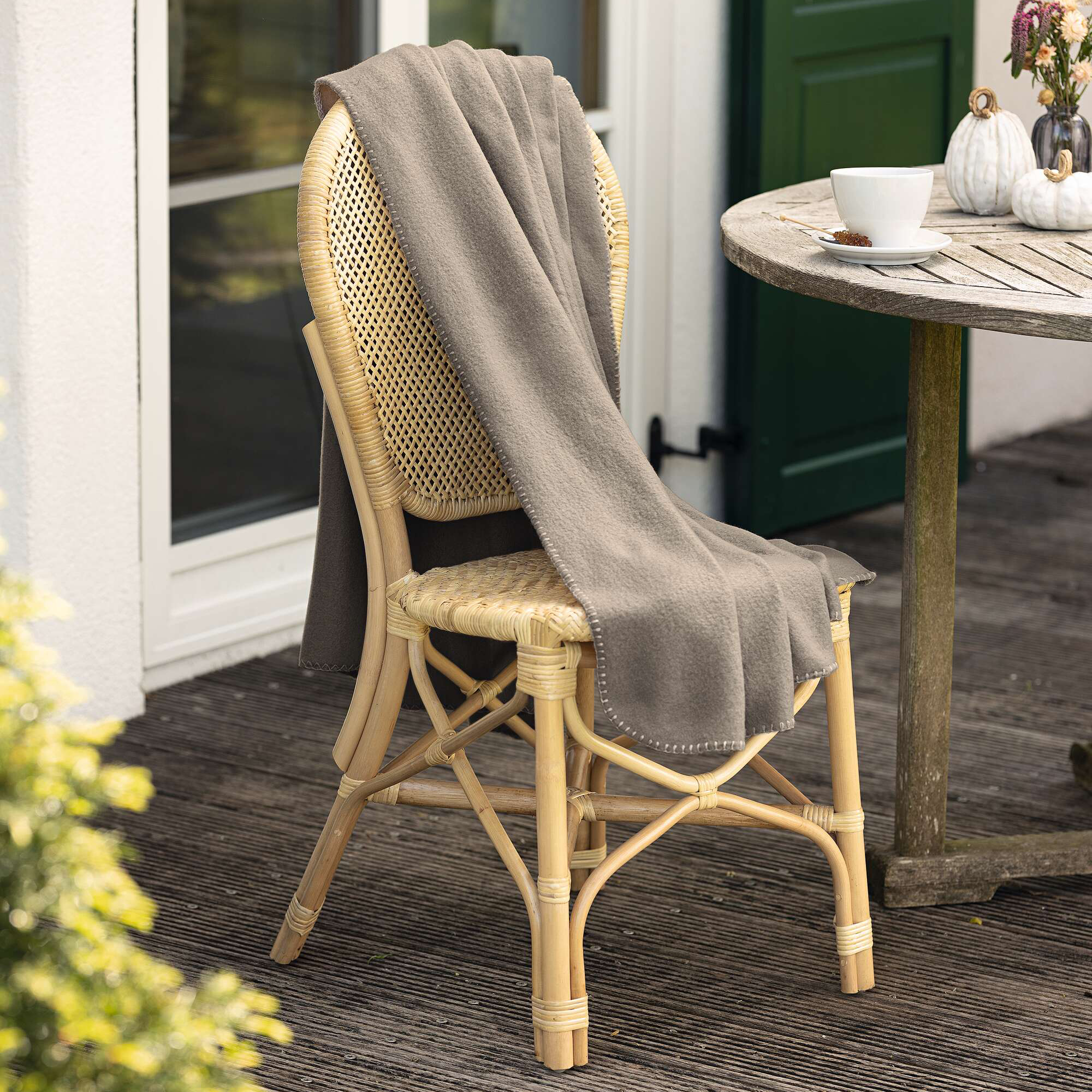 Gastrodecke "Kuschelweich"  im Frank Flechtwaren Online Shop kaufen