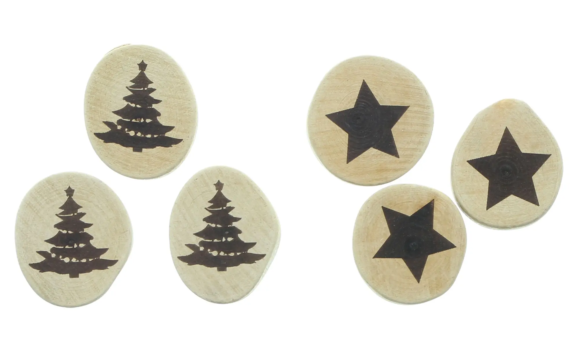 Streudeko "Stern &amp; Tanne", 20er Set  im Frank Flechtwaren Online Shop für Streuer &amp; Stecker kaufen