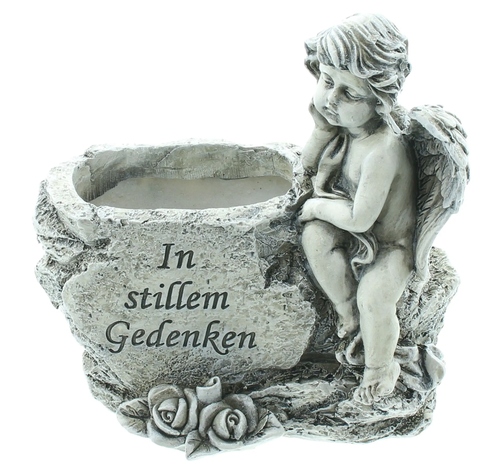 Pflanzer "Kleiner Engel" im Frank Flechtwaren Online Shop für Grabschmuck kaufen Pflanzer "Kleiner Engel" im Frank Flechtwaren Online Shop für Grabschmuck kaufen