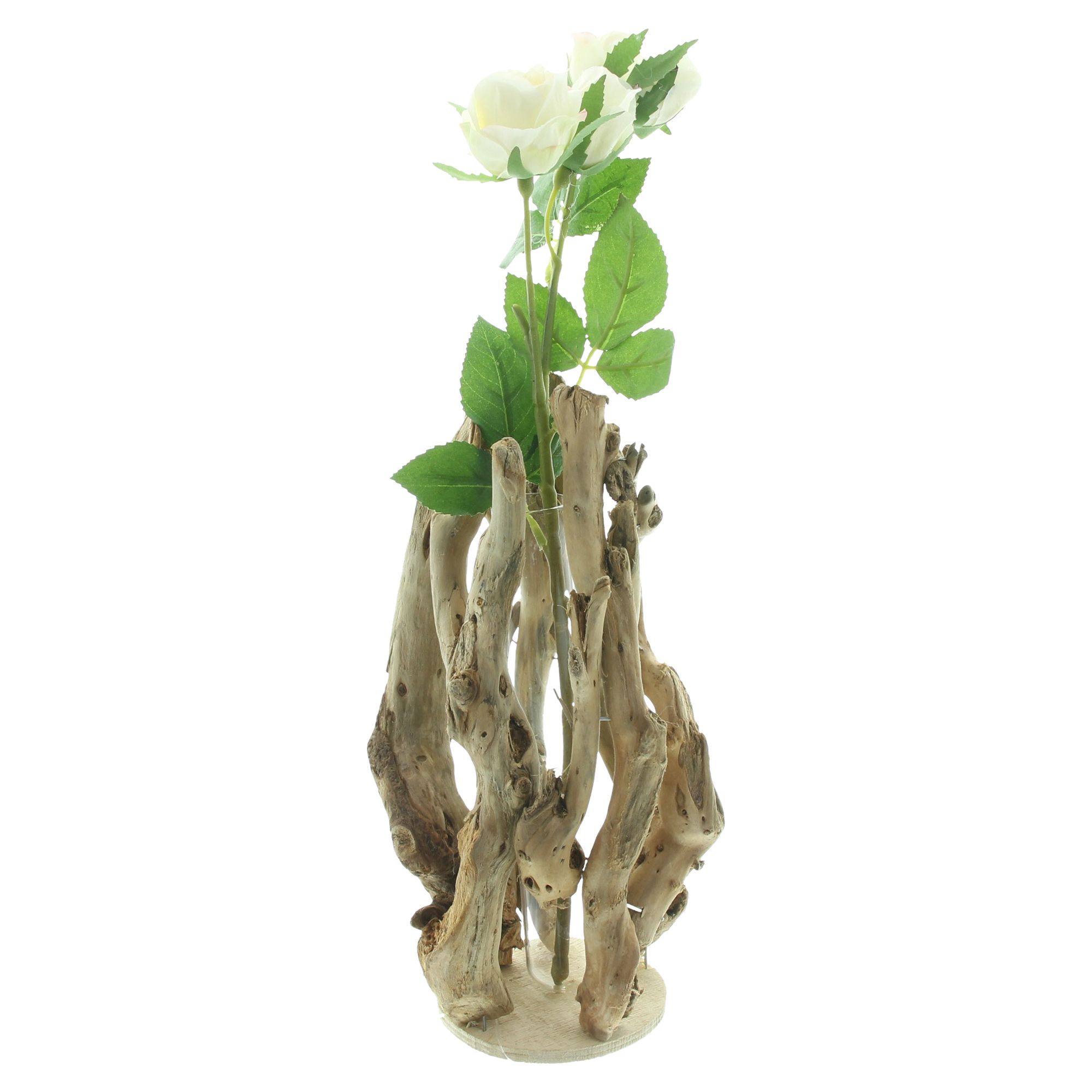 Vase "Wurzelholz"  im Frank Flechtwaren Online Shop für Dekovasen kaufen