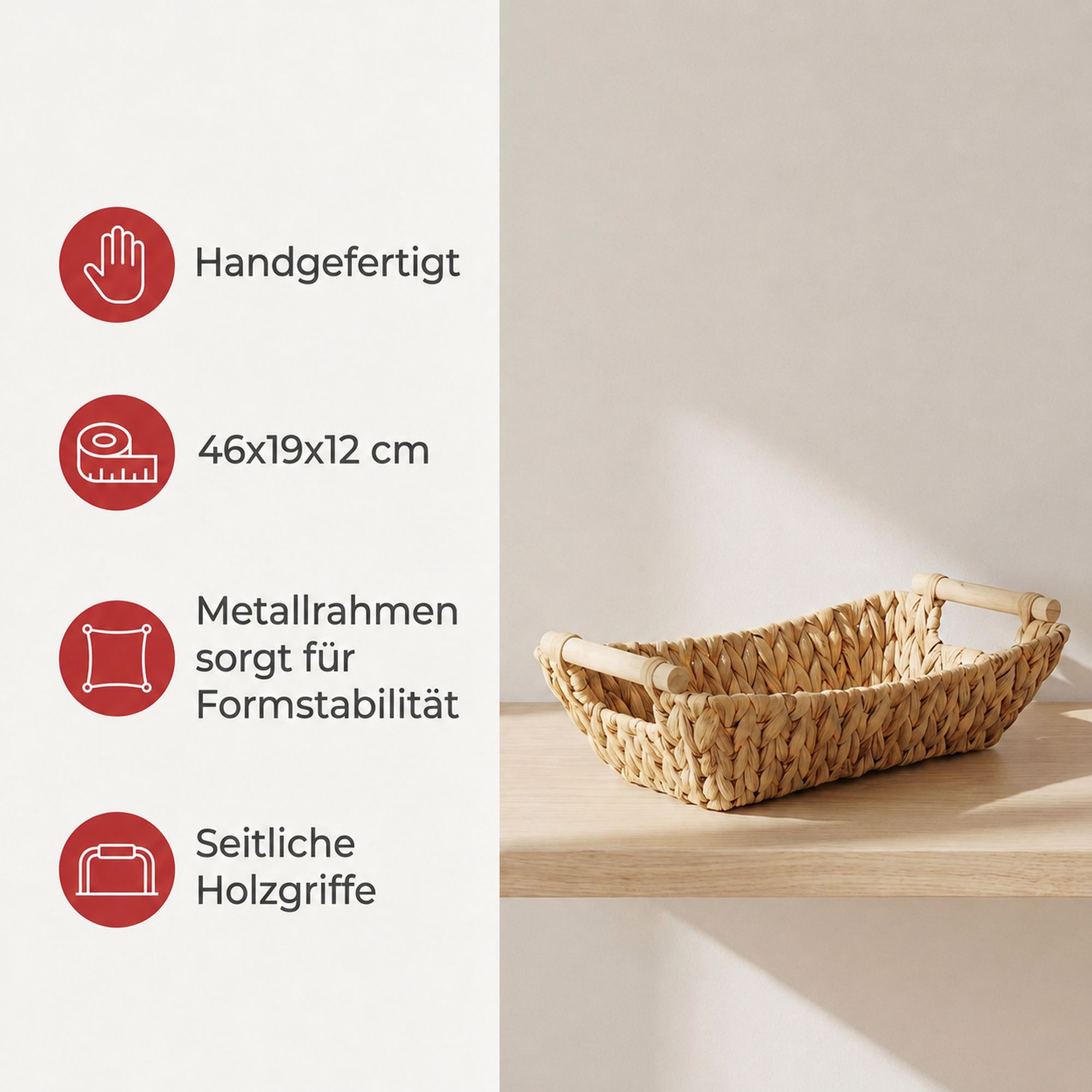Schale "Wasserhyazinthe"  im Frank Flechtwaren Online Shop für Schalen kaufen