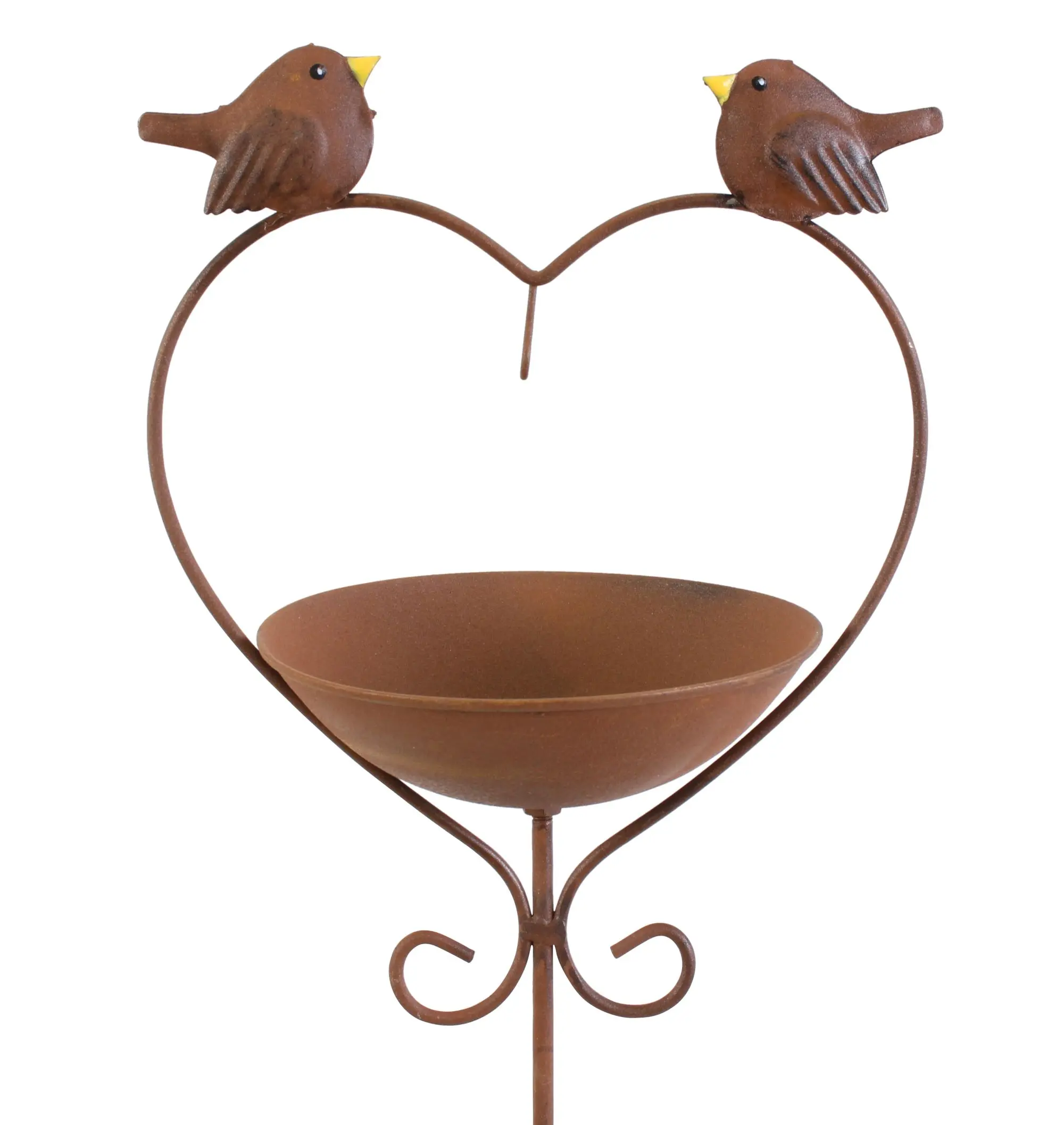 Vogeltränke "Herz"  im Frank Flechtwaren Online Shop für Vogelhäuser &amp; Vogeltränken kaufen