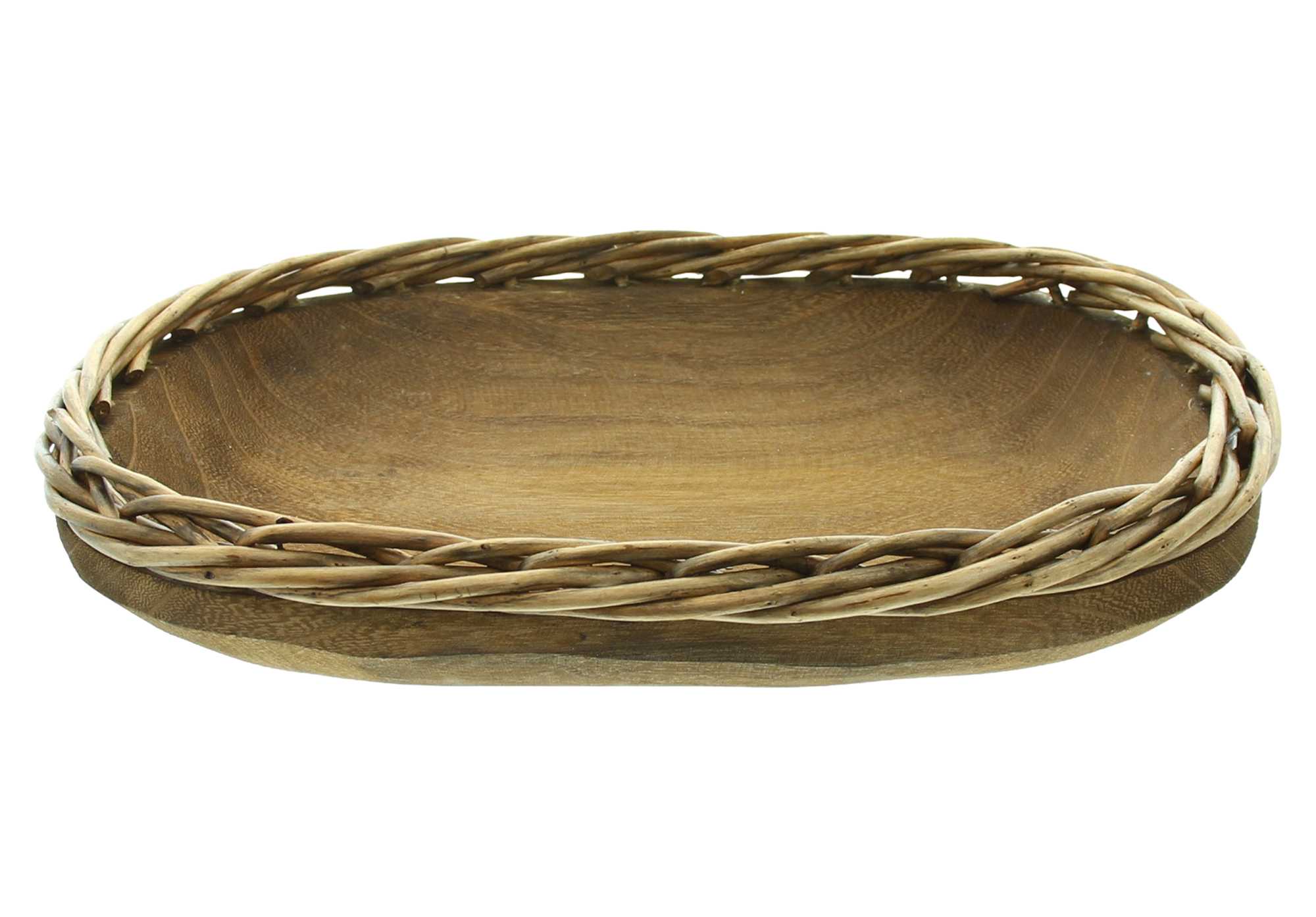 Schale "Flechtrand", oval im Frank Flechtwaren Online Shop für Dekoschalen & -etageren kaufen Schale "Flechtrand", oval im Frank Flechtwaren Online Shop für Dekoschalen & -etageren kaufen