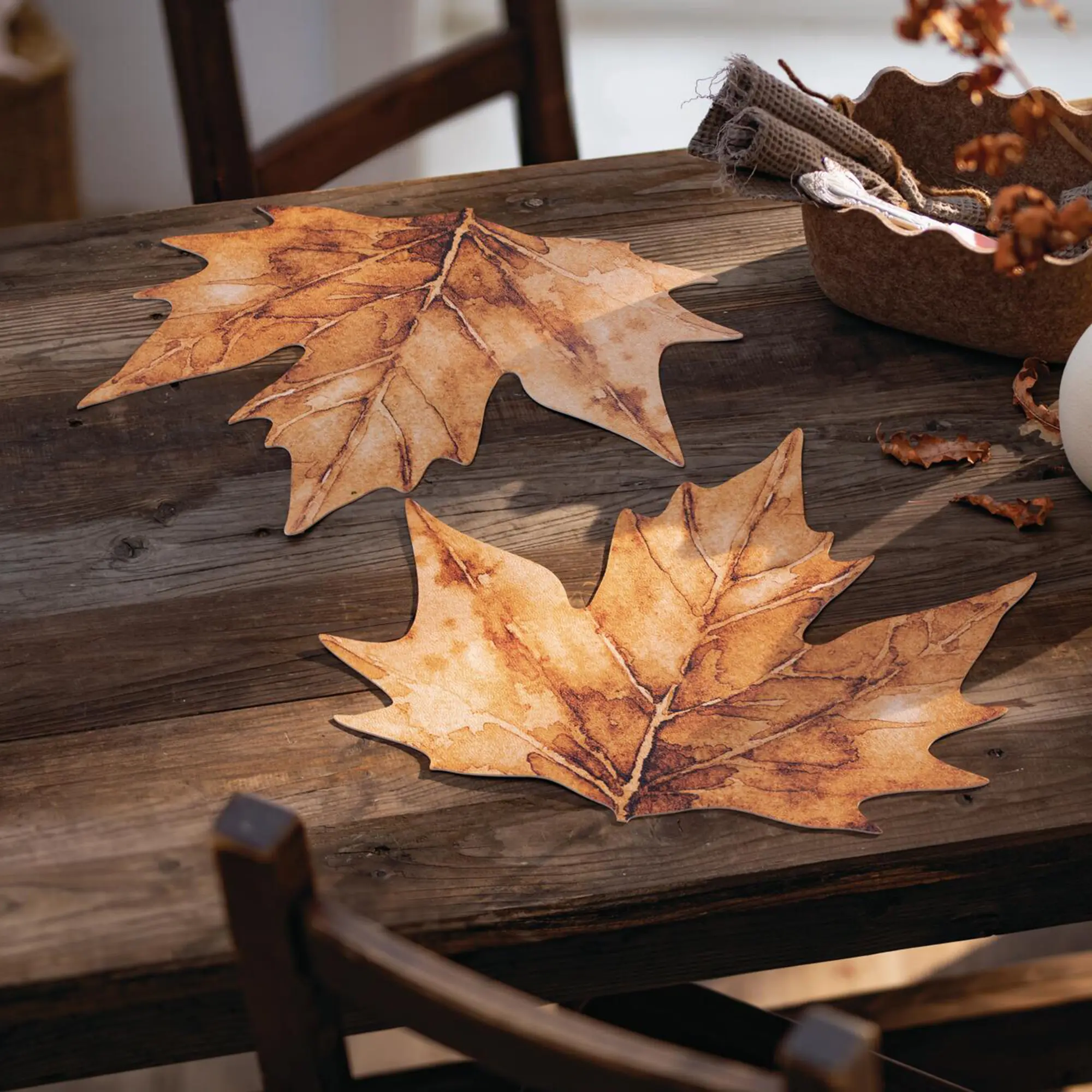 Tischset "Maple Leave", 2er Set  im Frank Flechtwaren Online Shop kaufen