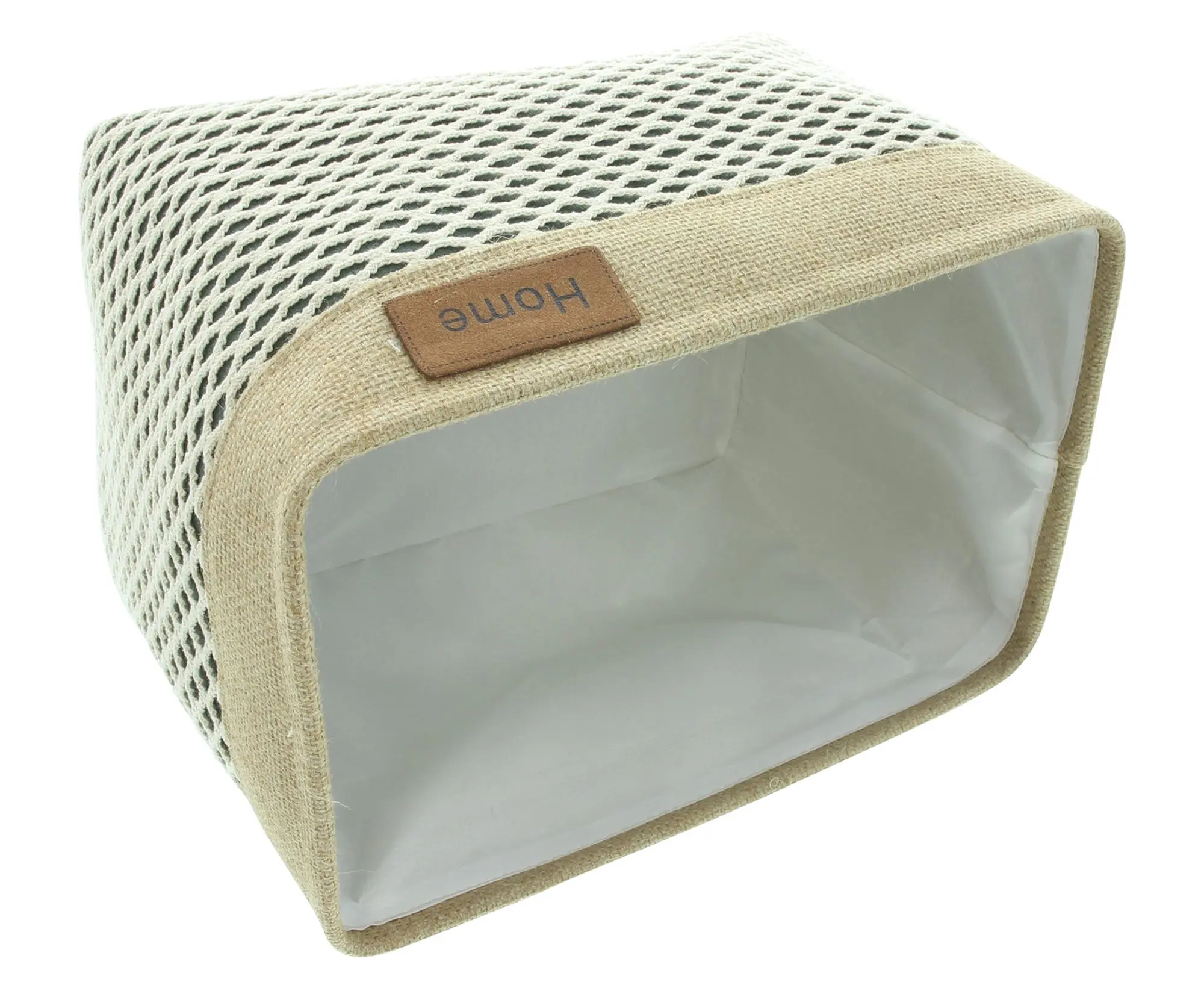 Stoffkorb "Home", klein  im Frank Flechtwaren Online Shop für Badezimmer kaufen