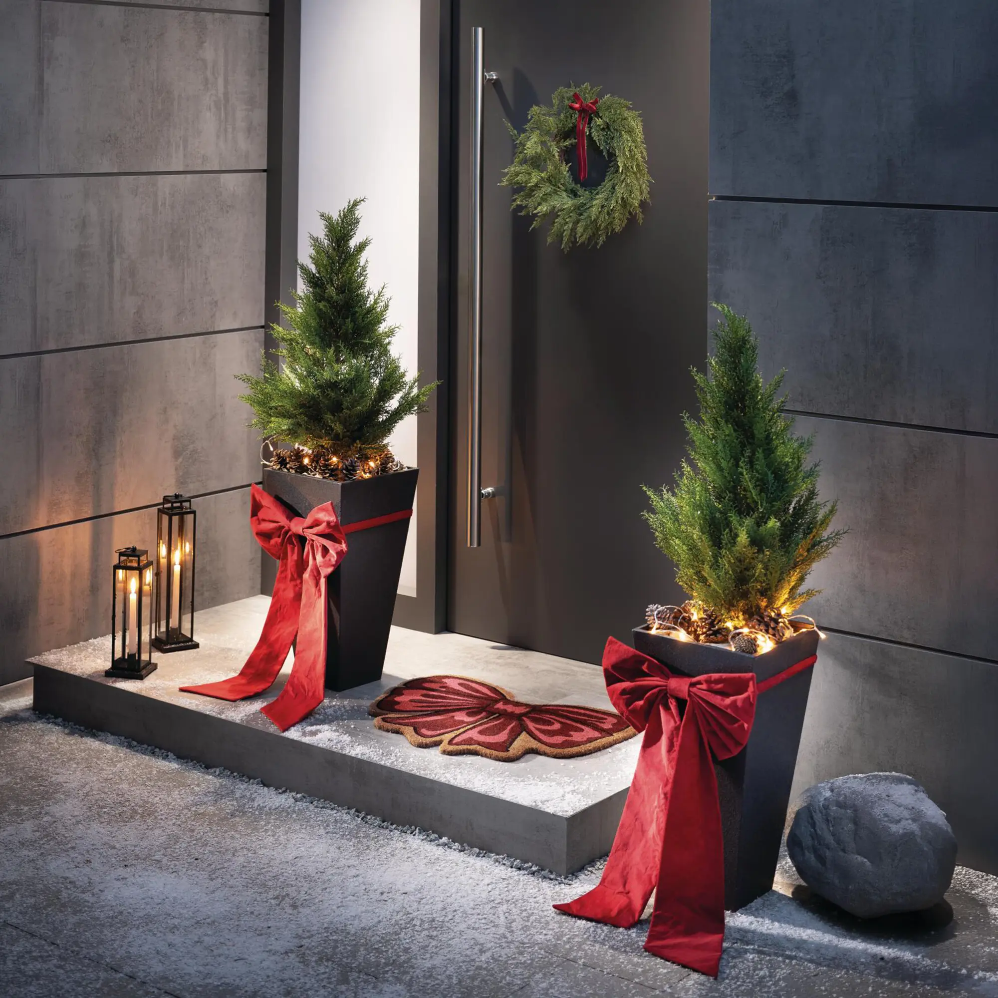 Kunstpflanze "Konifere"  im Frank Flechtwaren Online Shop für Zubehör für Adventskränze kaufen