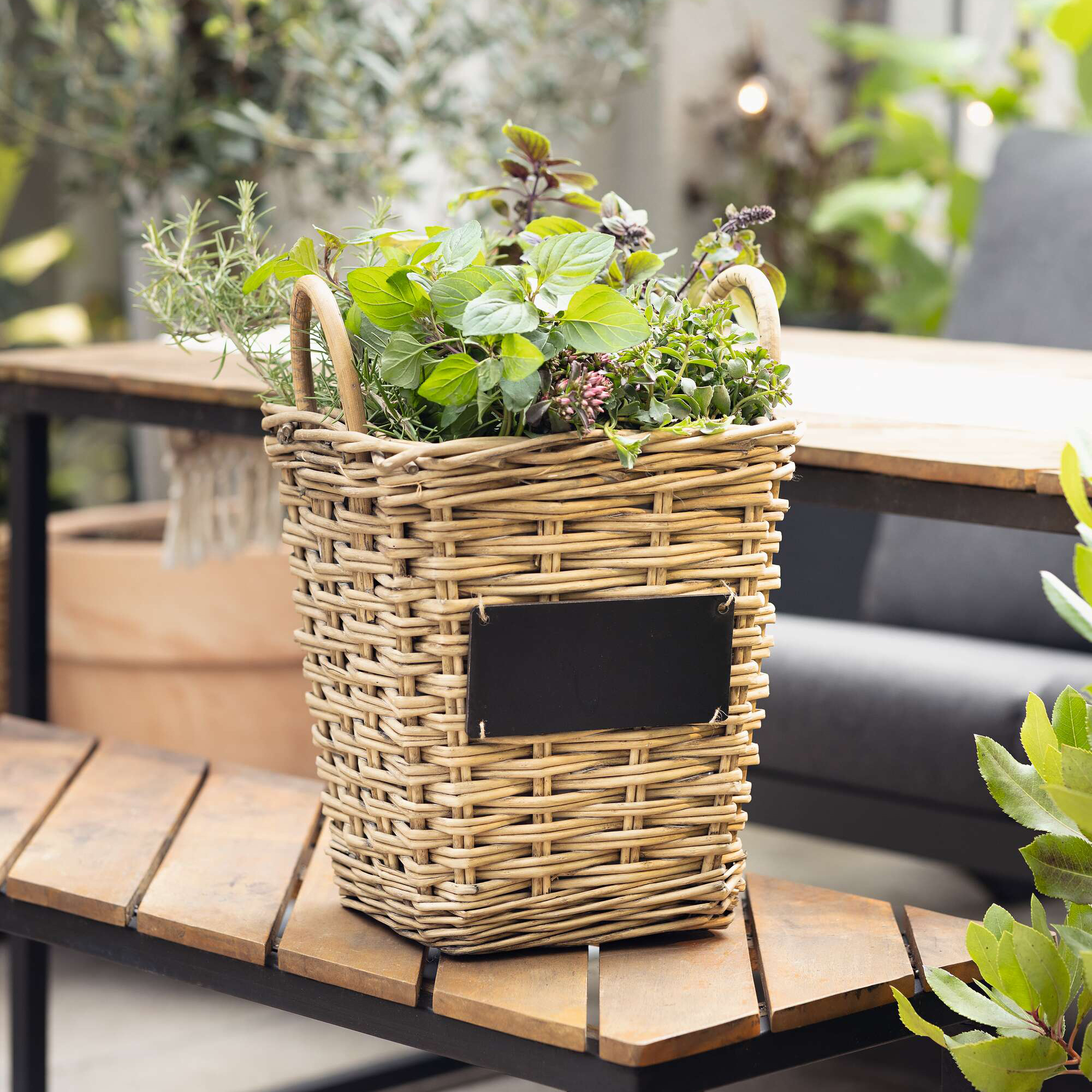 Pflanzkorb "Weiden-Chic"  im Frank Flechtwaren Online Shop kaufen