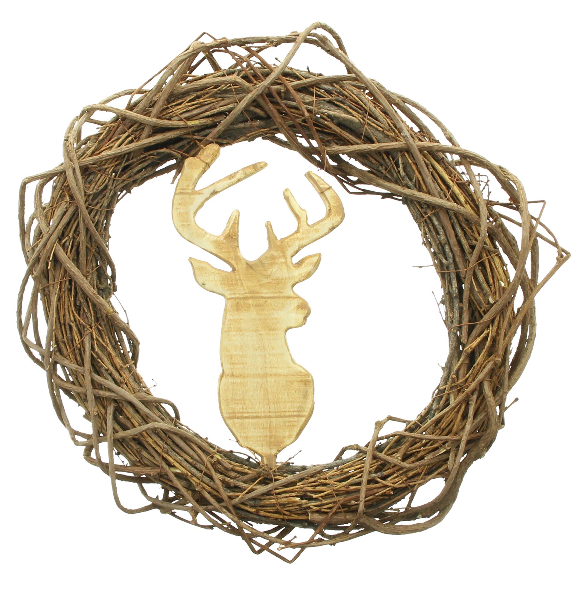 Kranz "Hirsch" im Frank Flechtwaren Online Shop für Ostern kaufen Kranz "Hirsch" im Frank Flechtwaren Online Shop für Ostern kaufen