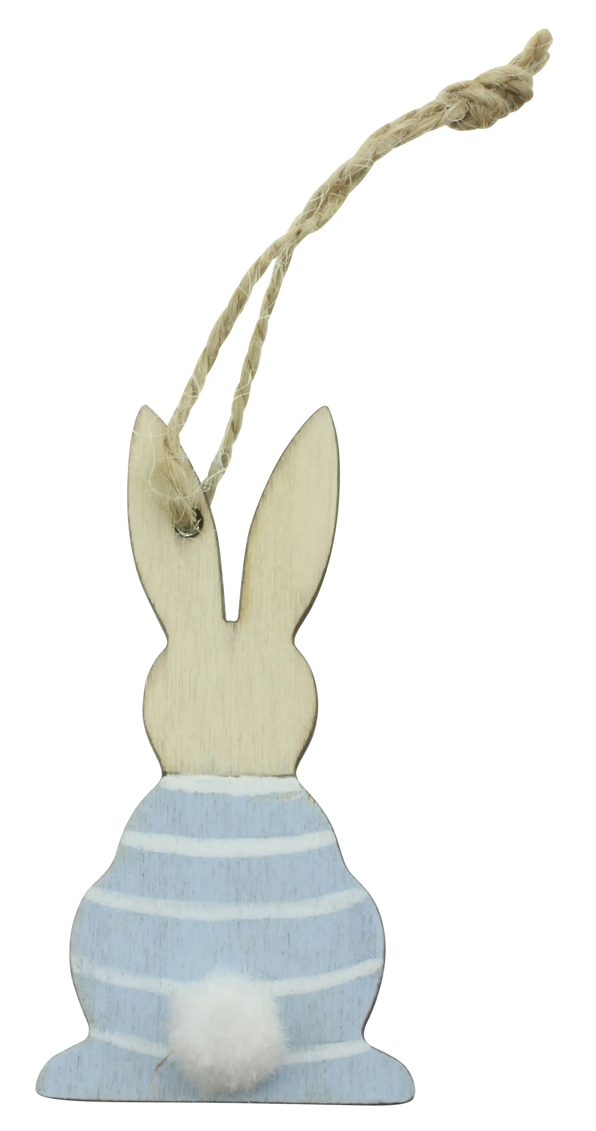 Hänger "Bunte Häschen", 9er Set  im Frank Flechtwaren Online Shop für Ostern kaufen