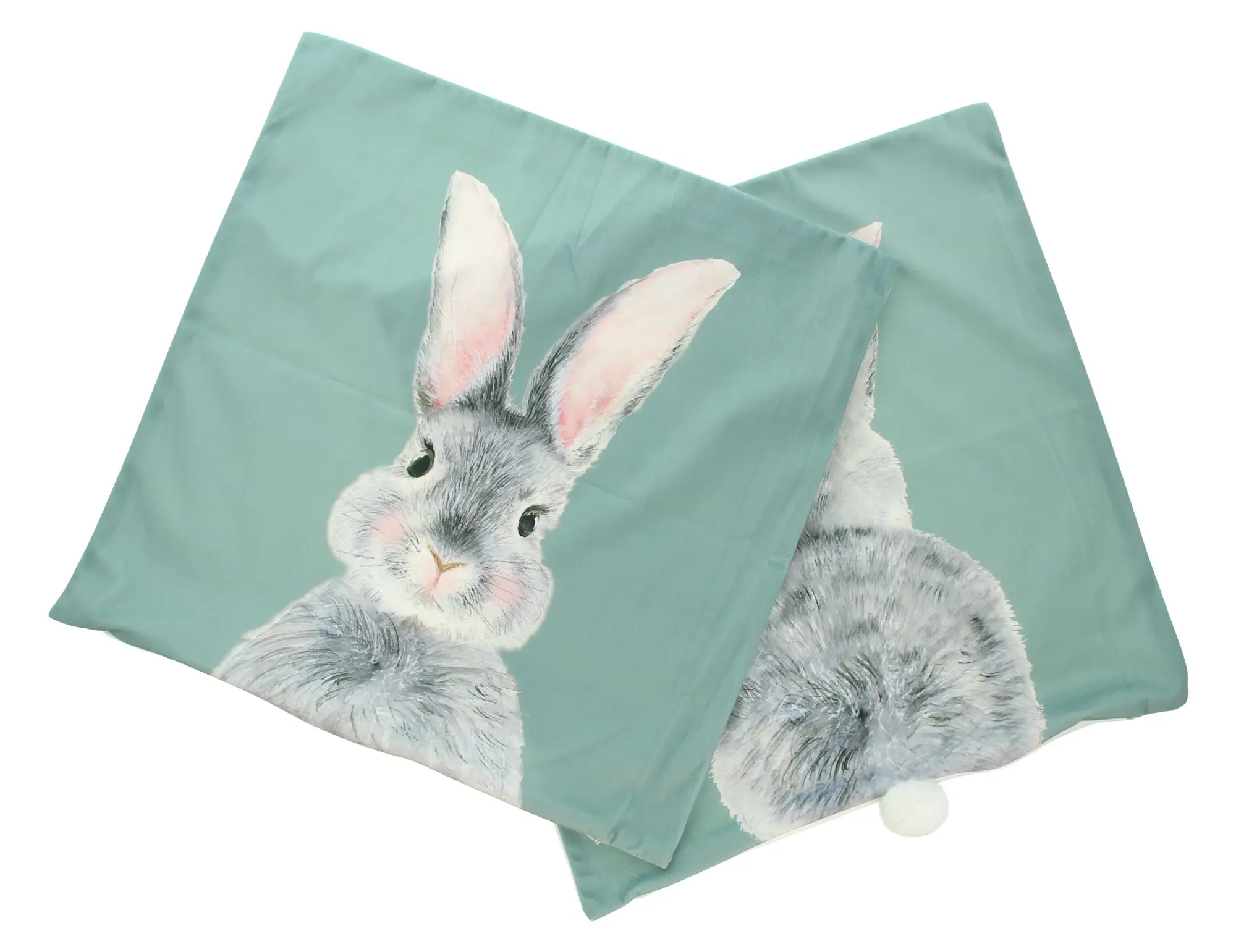 Kissenhülle "Häschen", 2er Set  im Frank Flechtwaren Online Shop für Ostern kaufen