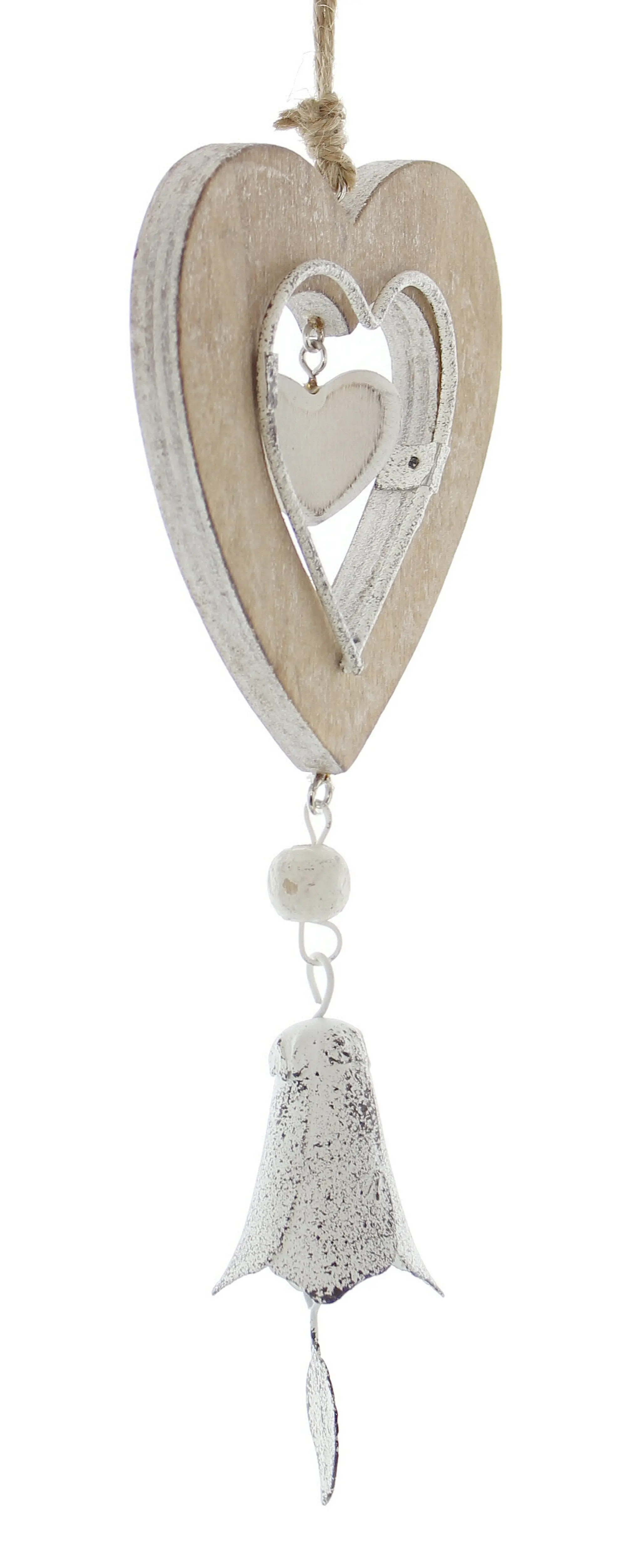 Herzhänger "Glöckchen", 2er Set im Frank Flechtwaren Online Shop für Ostern kaufen Herzhänger "Glöckchen", 2er Set im Frank Flechtwaren Online Shop für Ostern kaufen