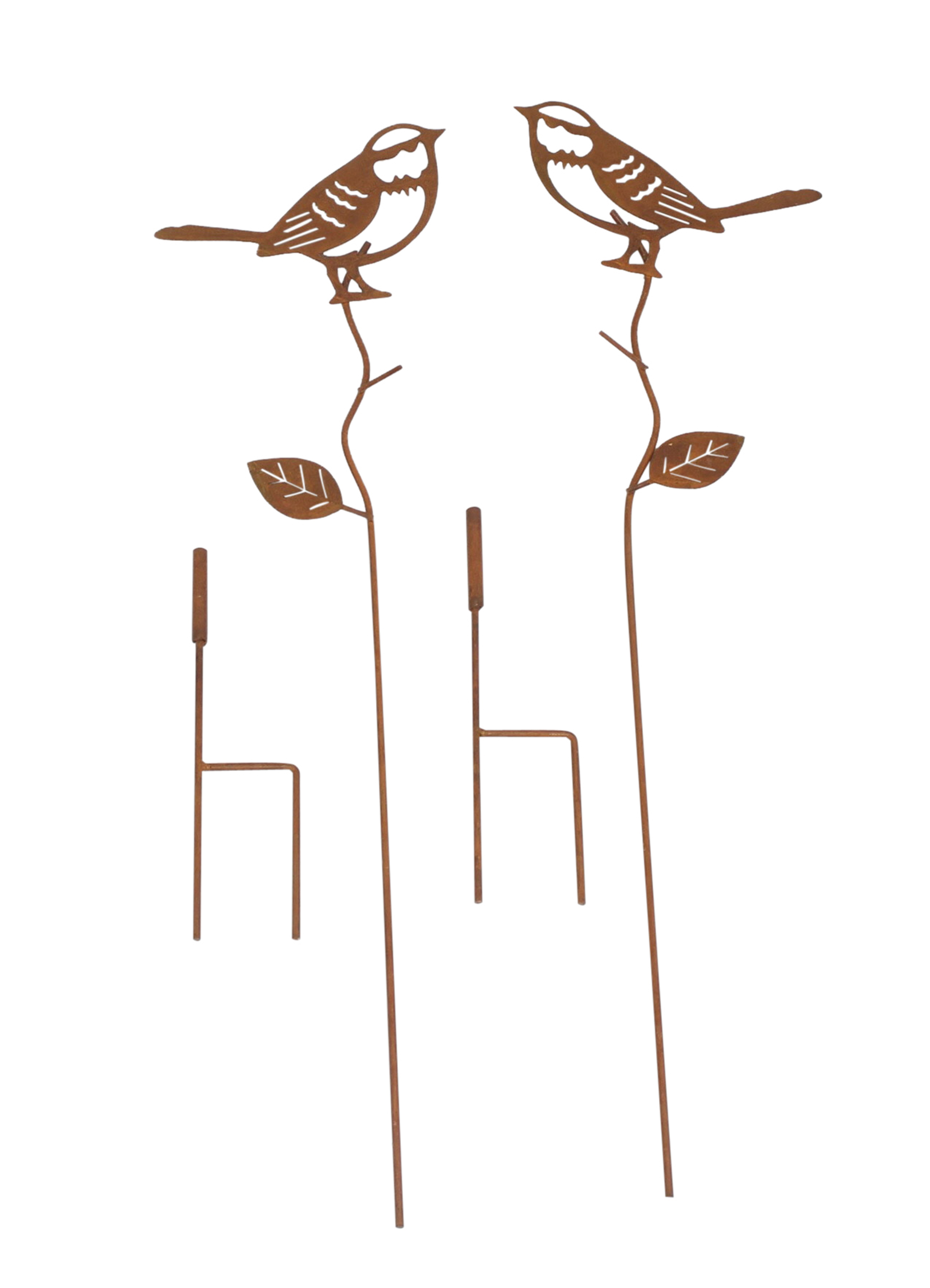 Gartenstecker "Vogelfreunde", 2er Set  im Frank Flechtwaren Online Shop für Gerade eingetroffen kaufen