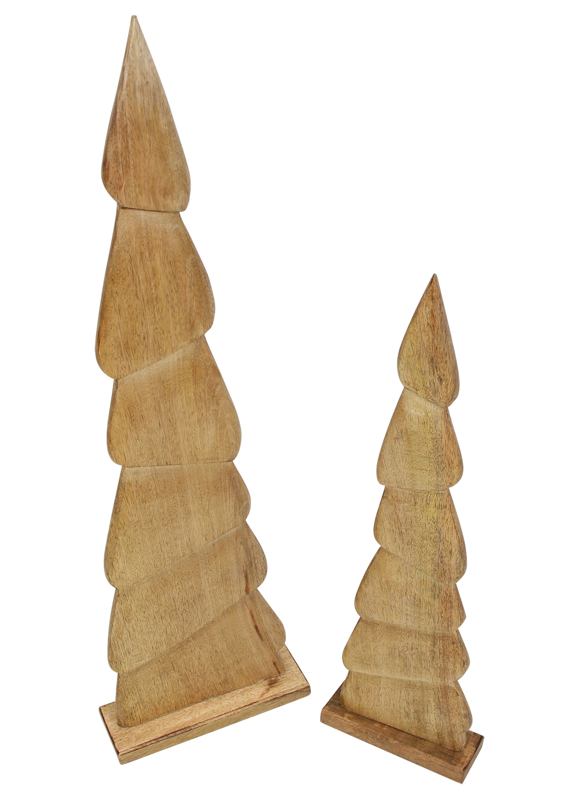 Tannenbaum "Mangoholz", 2er Set im Frank Flechtwaren Online Shop für Weihnachten kaufen Tannenbaum "Mangoholz", 2er Set im Frank Flechtwaren Online Shop für Weihnachten kaufen