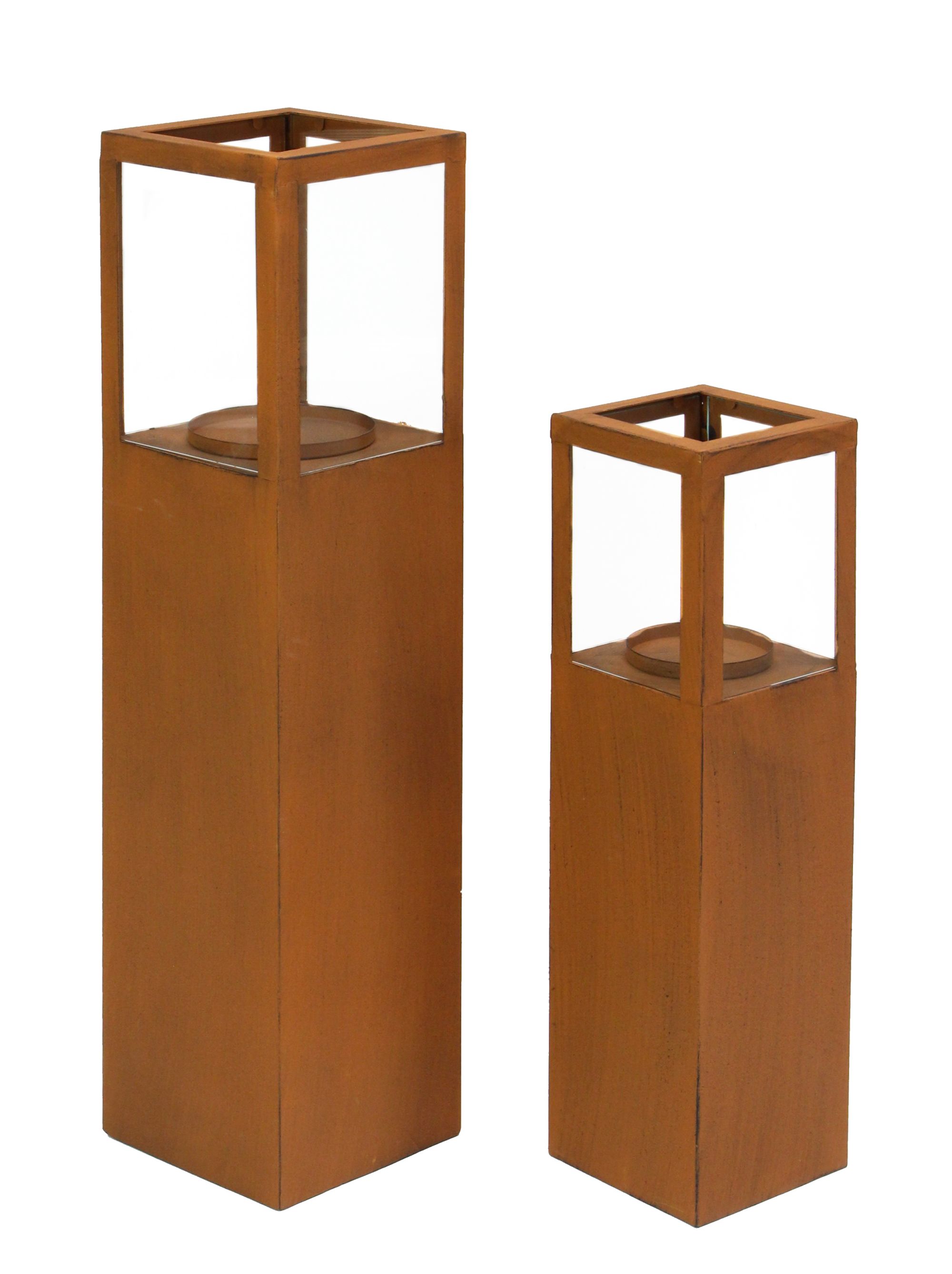Windlichtsäule "Trend", 2er Set im Frank Flechtwaren Online Shop für Ostern kaufen Windlichtsäule "Trend", 2er Set im Frank Flechtwaren Online Shop für Ostern kaufen