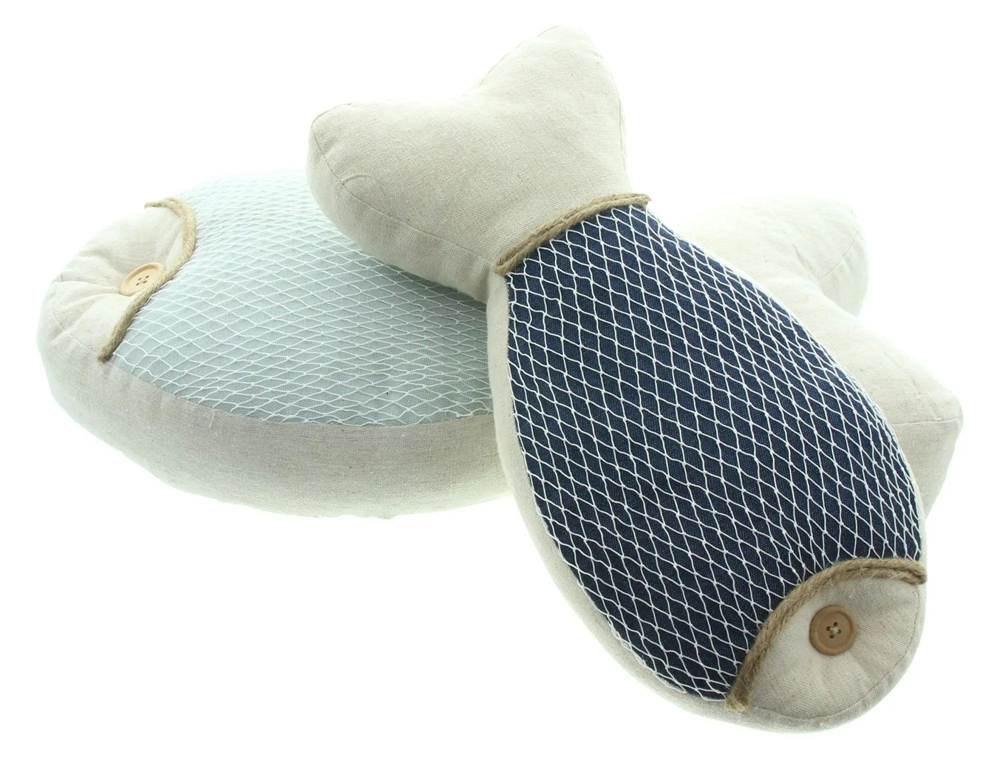 Dekokissen "Fisch", 2er Set im Frank Flechtwaren Online Shop für Kinderzimmer kaufen Dekokissen "Fisch", 2er Set im Frank Flechtwaren Online Shop für Kinderzimmer kaufen