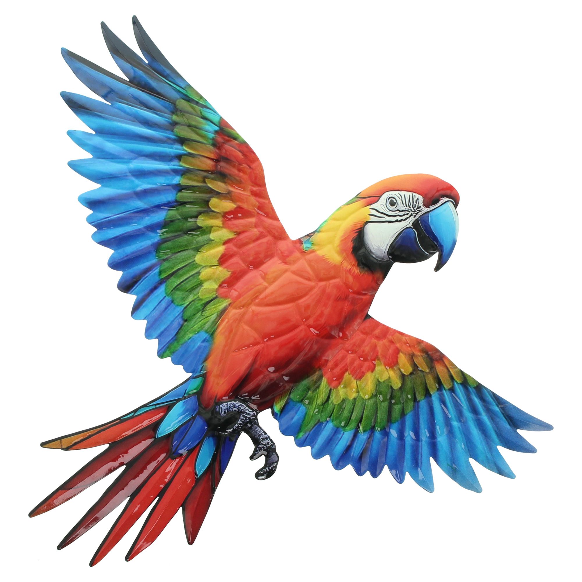 Wanddeko "Papagei"  im Frank Flechtwaren Online Shop für Gerade eingetroffen kaufen