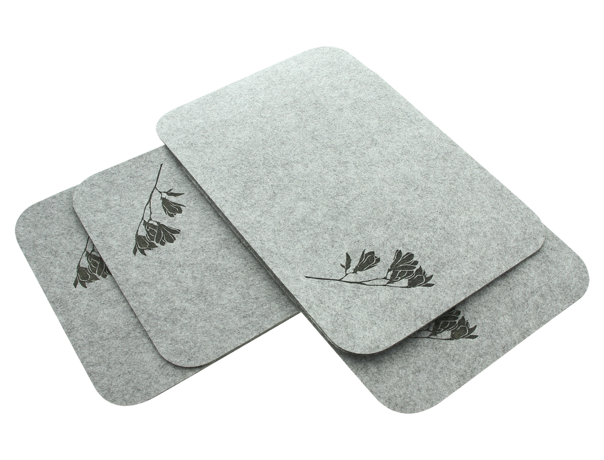 Platzmatte "Blütenzweig", 4er Set im Frank Flechtwaren Online Shop für Tischsets kaufen Platzmatte "Blütenzweig", 4er Set im Frank Flechtwaren Online Shop für Tischsets kaufen