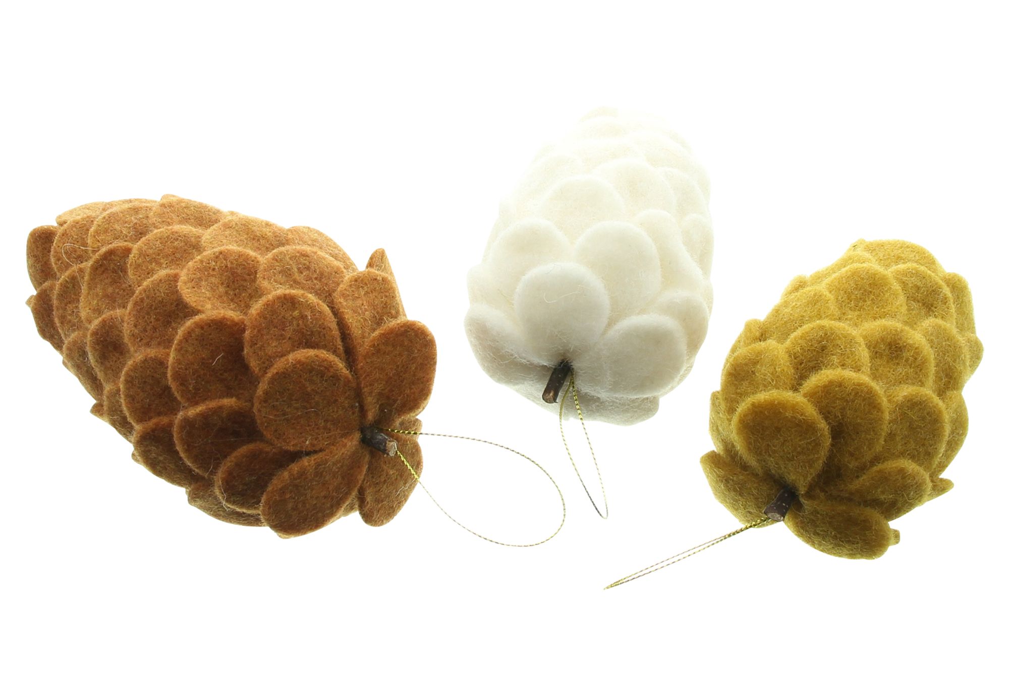 Dekohänger "Zapfen", 3er Set im Frank Flechtwaren Online Shop für Herbst kaufen Dekohänger "Zapfen", 3er Set im Frank Flechtwaren Online Shop für Herbst kaufen
