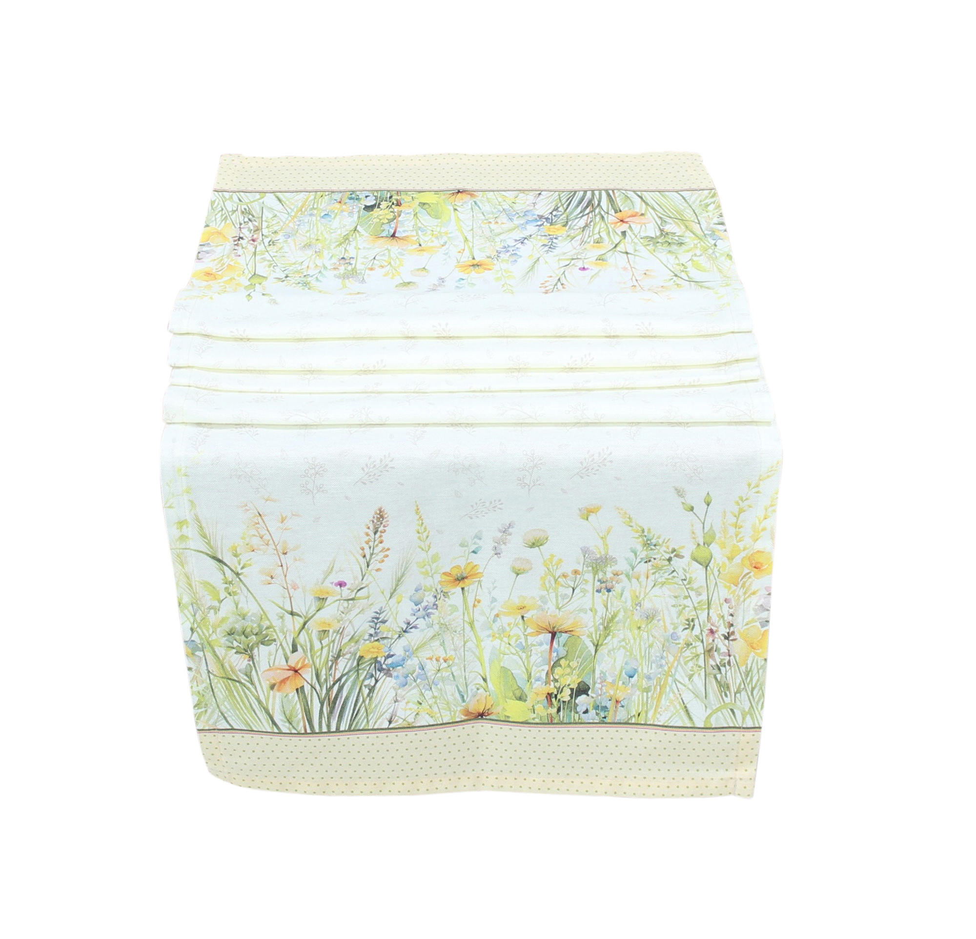 Tischläufer "Strahlende Blüten"  im Frank Flechtwaren Online Shop für Gerade eingetroffen kaufen