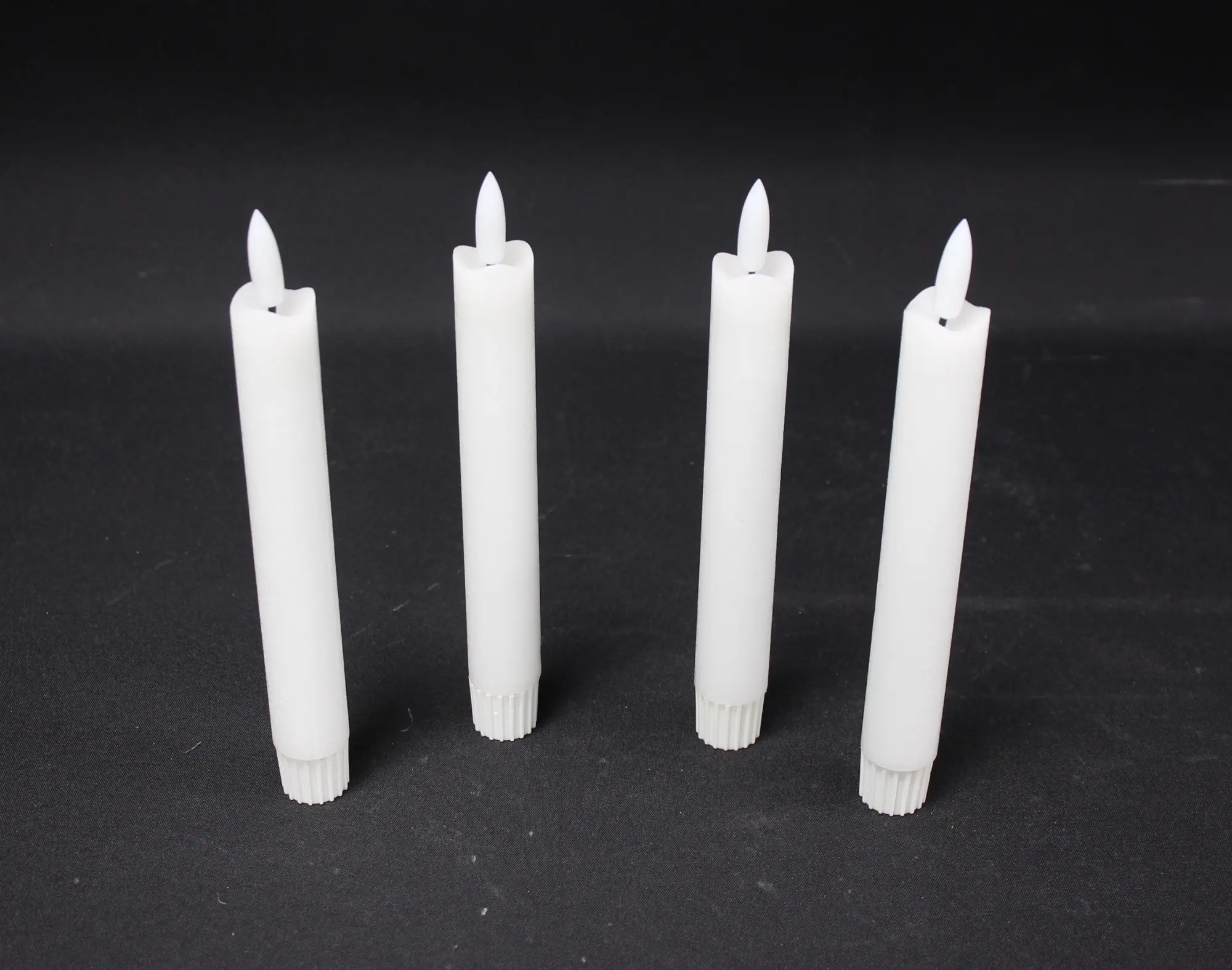 LED-Stabkerze "Classical", 4er Set  im Frank Flechtwaren Online Shop kaufen