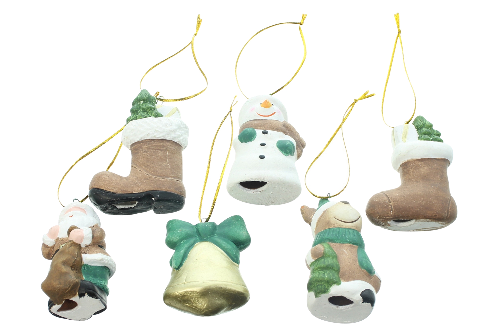 Hänger "Weihnachtszeit", 6er Set  im Frank Flechtwaren Online Shop für Weihnachten kaufen