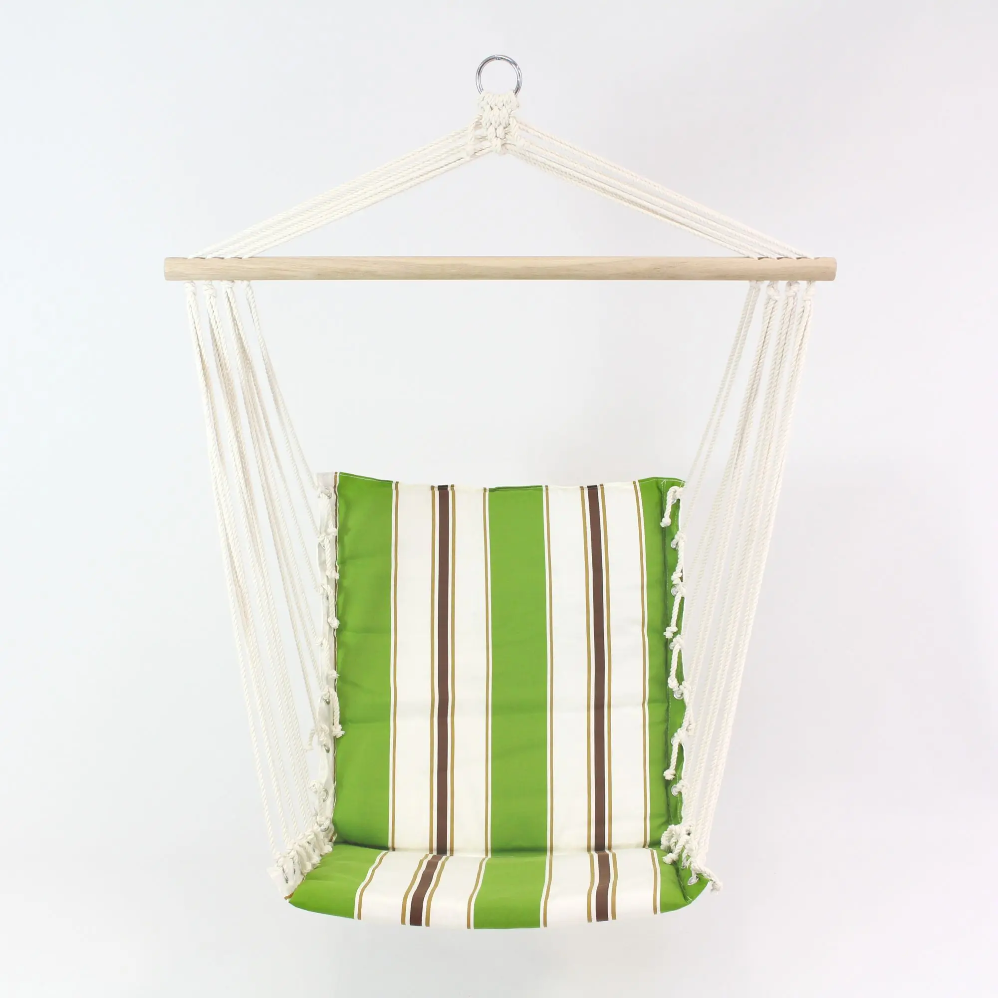 Hängesessel "Green Stripes" im Frank Flechtwaren Online Shop für Hängematten & Hängesessel kaufen Hängesessel "Green Stripes" im Frank Flechtwaren Online Shop für Hängematten & Hängesessel kaufen
