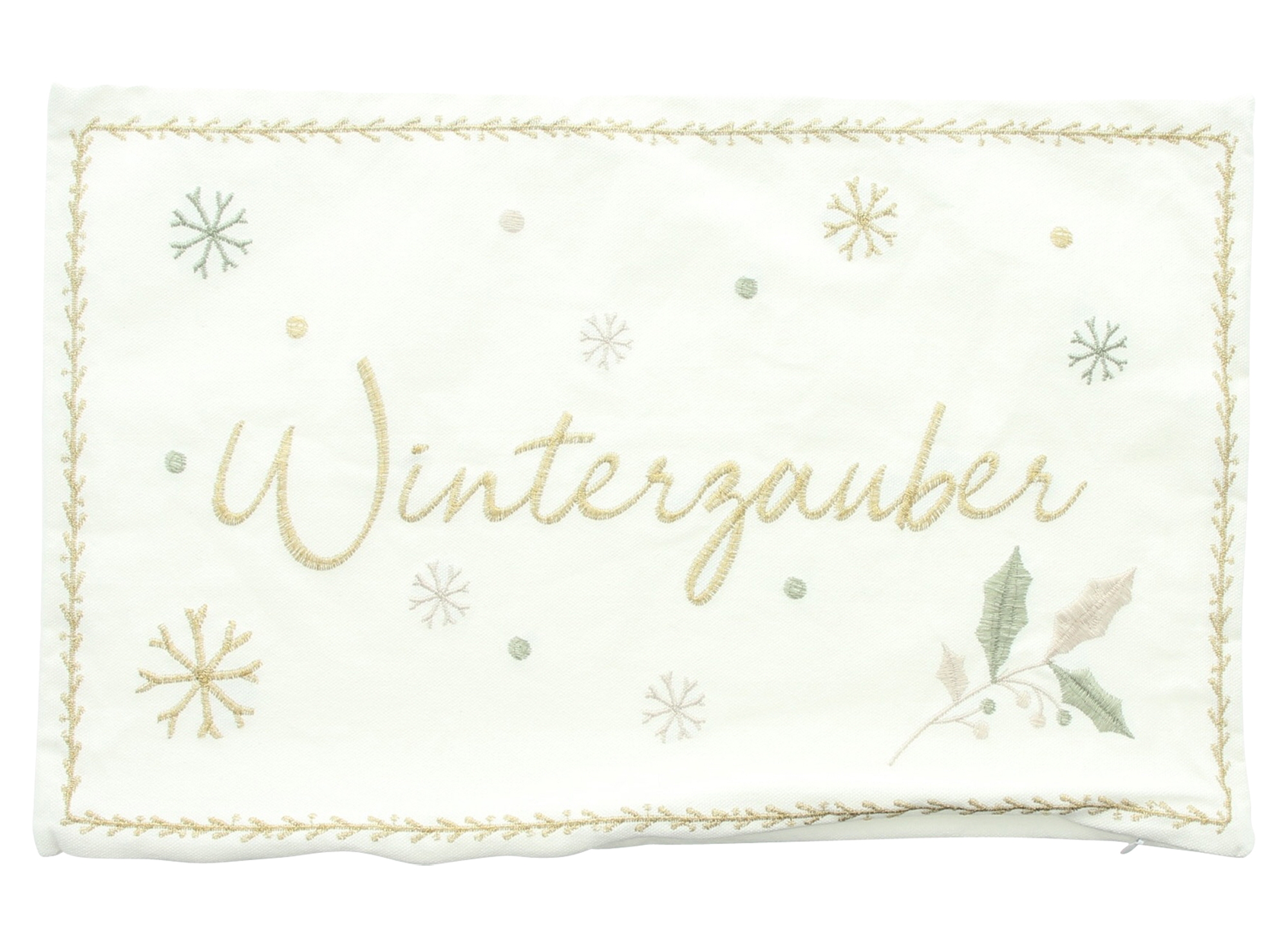 Kissenhülle "Winterzauber"  im Frank Flechtwaren Online Shop für Kissen &amp; Kissenhüllen kaufen