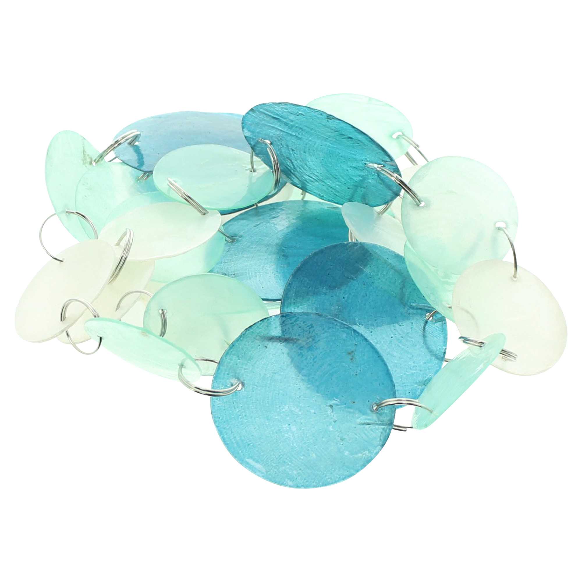 Capizgirlande "Bubbles" im Frank Flechtwaren Online Shop für Dekohänger kaufen Capizgirlande "Bubbles" im Frank Flechtwaren Online Shop für Dekohänger kaufen