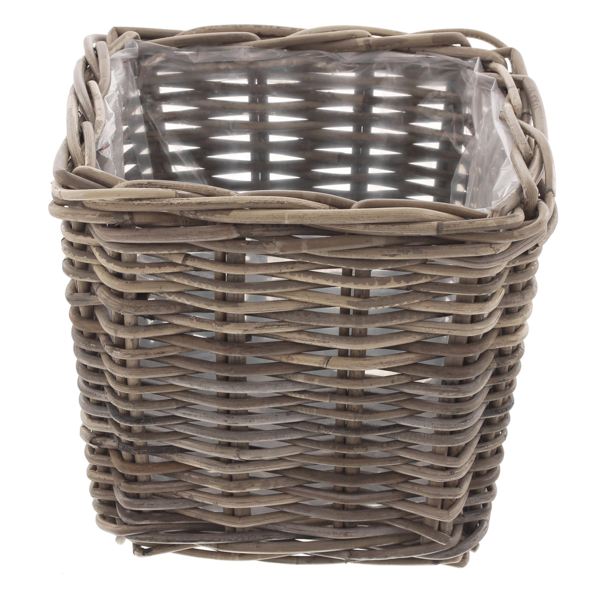 Pflanzer "Rattan", groß im Frank Flechtwaren Online Shop für Pflanzkörbe kaufen Pflanzer "Rattan", groß im Frank Flechtwaren Online Shop für Pflanzkörbe kaufen