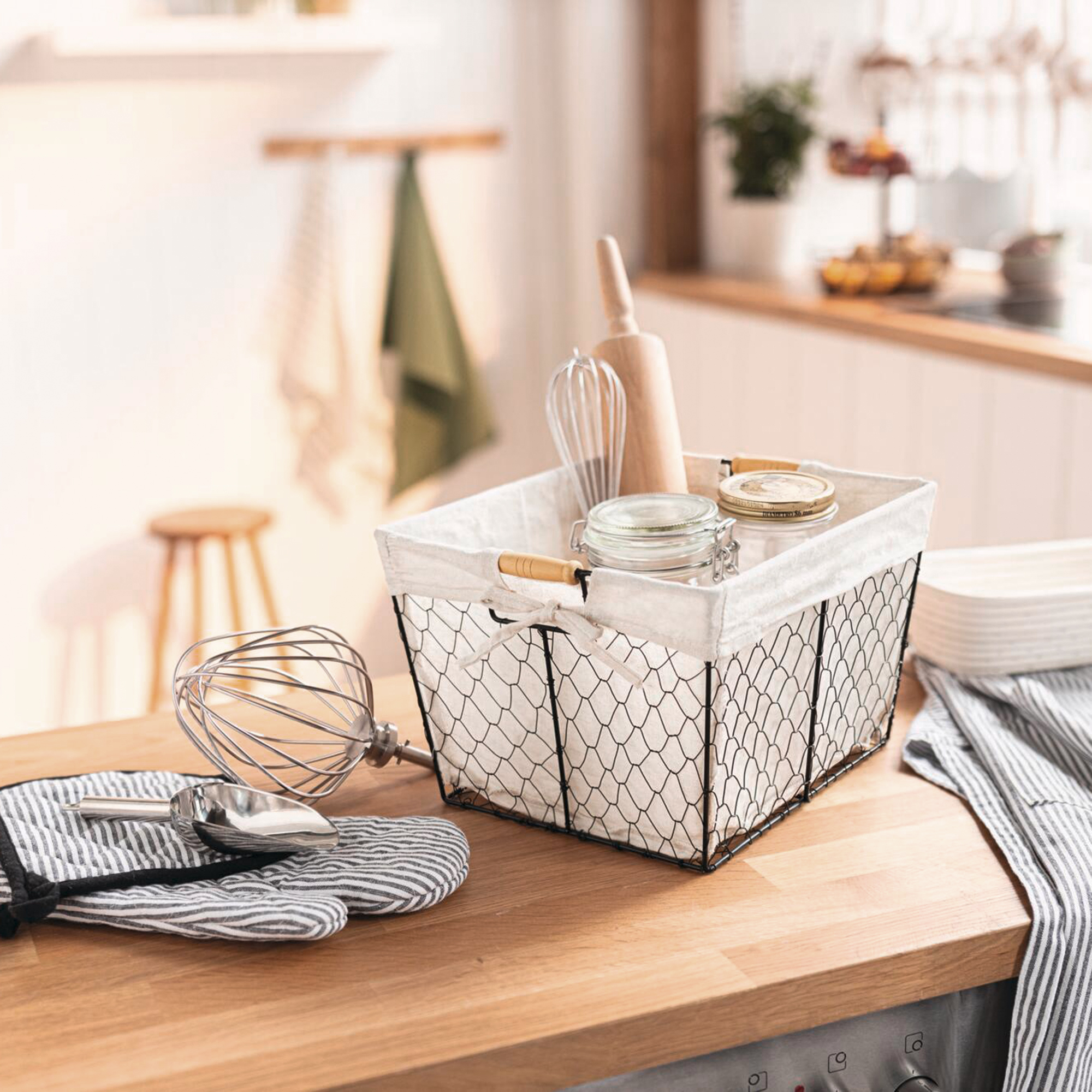 Drahtkorb "Romance"  im Frank Flechtwaren Online Shop kaufen