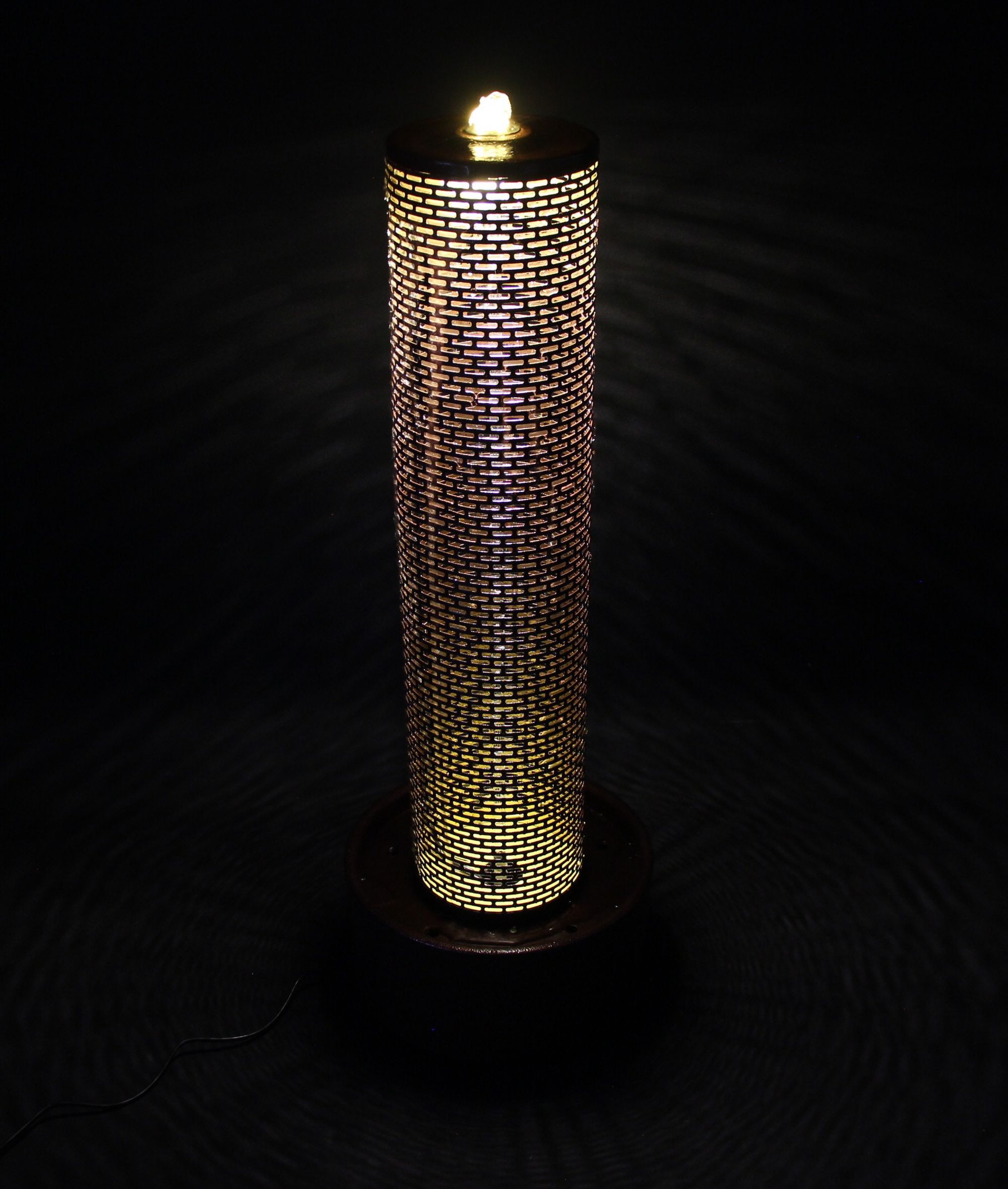 LED-Brunnen "Burgundy"  im Frank Flechtwaren Online Shop für Garten &amp; Balkon-Neuheiten kaufen
